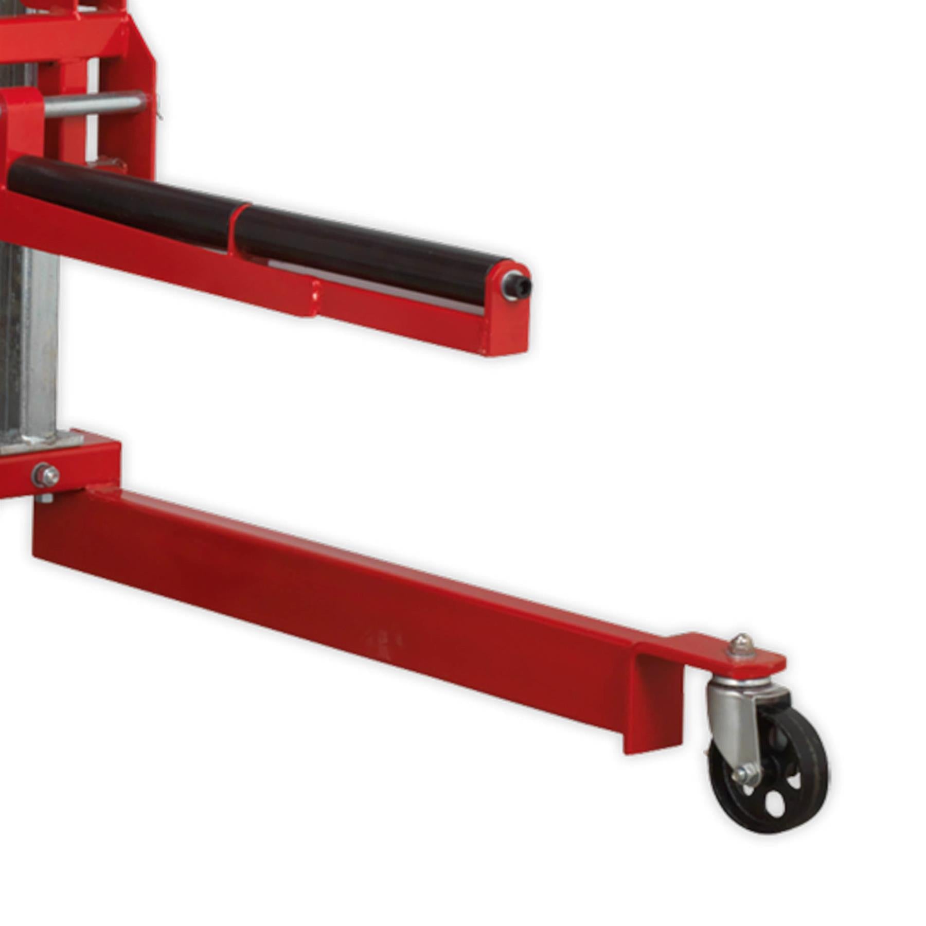 Sealey Wheel Removal Trolley 500kg Adjustable Width