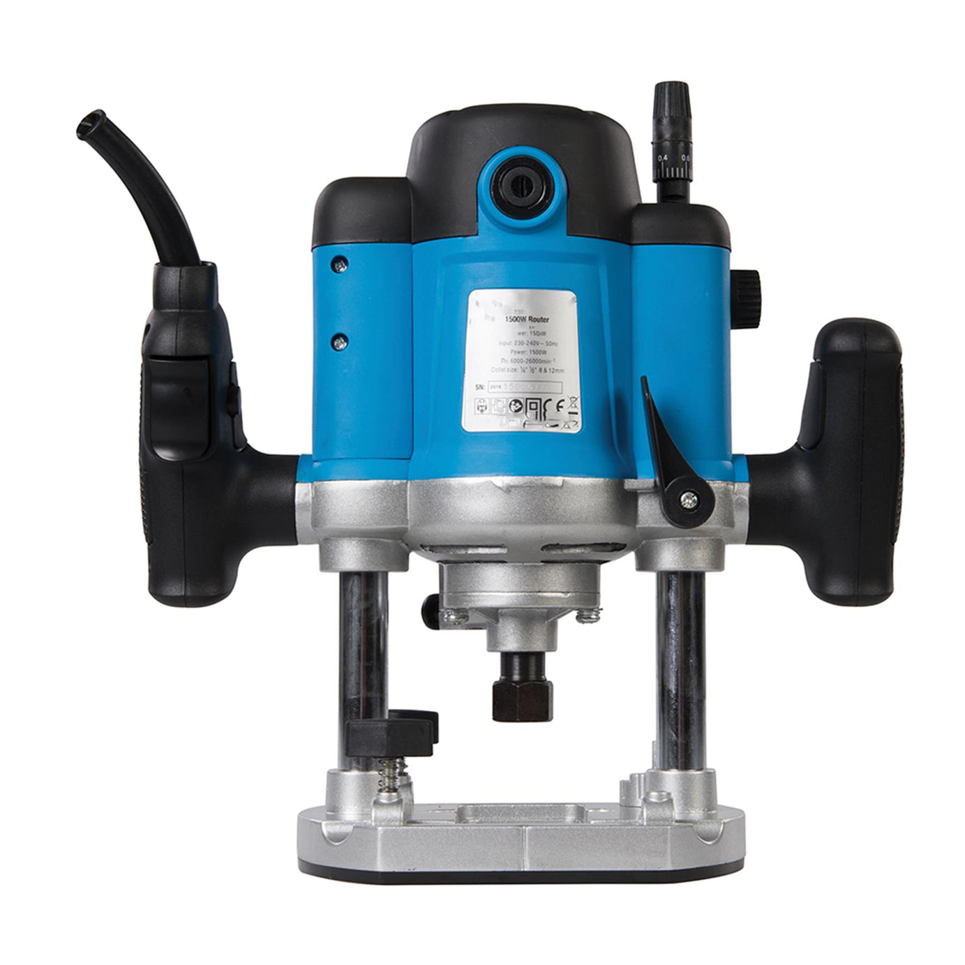 Heavy Duty DIY 1500W 1/2 Plunge Router Power Tool 50mm Depth Woodwork ...