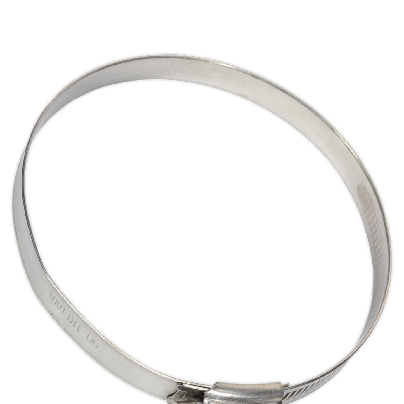 Sealey Hose Clip Zinc Plated 80-100mm Pack of 10