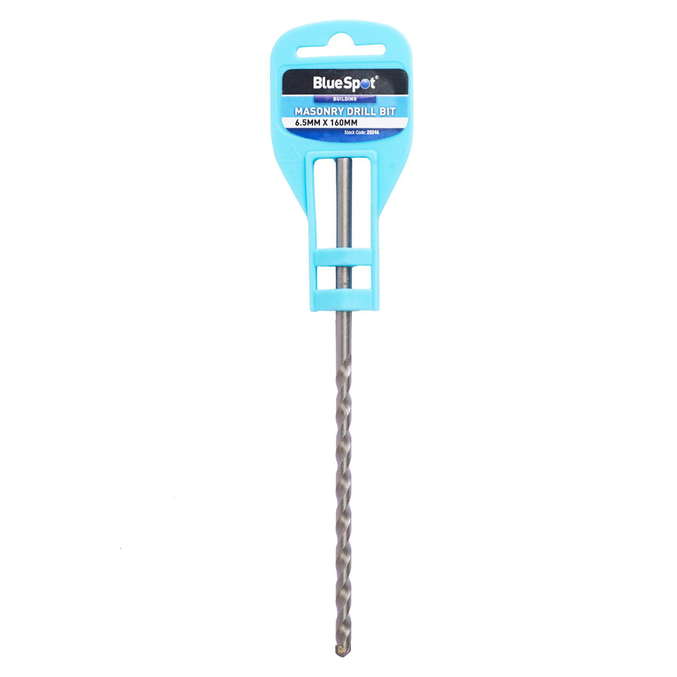 BlueSpot SDS + Plus Masonry Hammer Drill Bits Brick Concrete Stone 6.5mm x 160mm