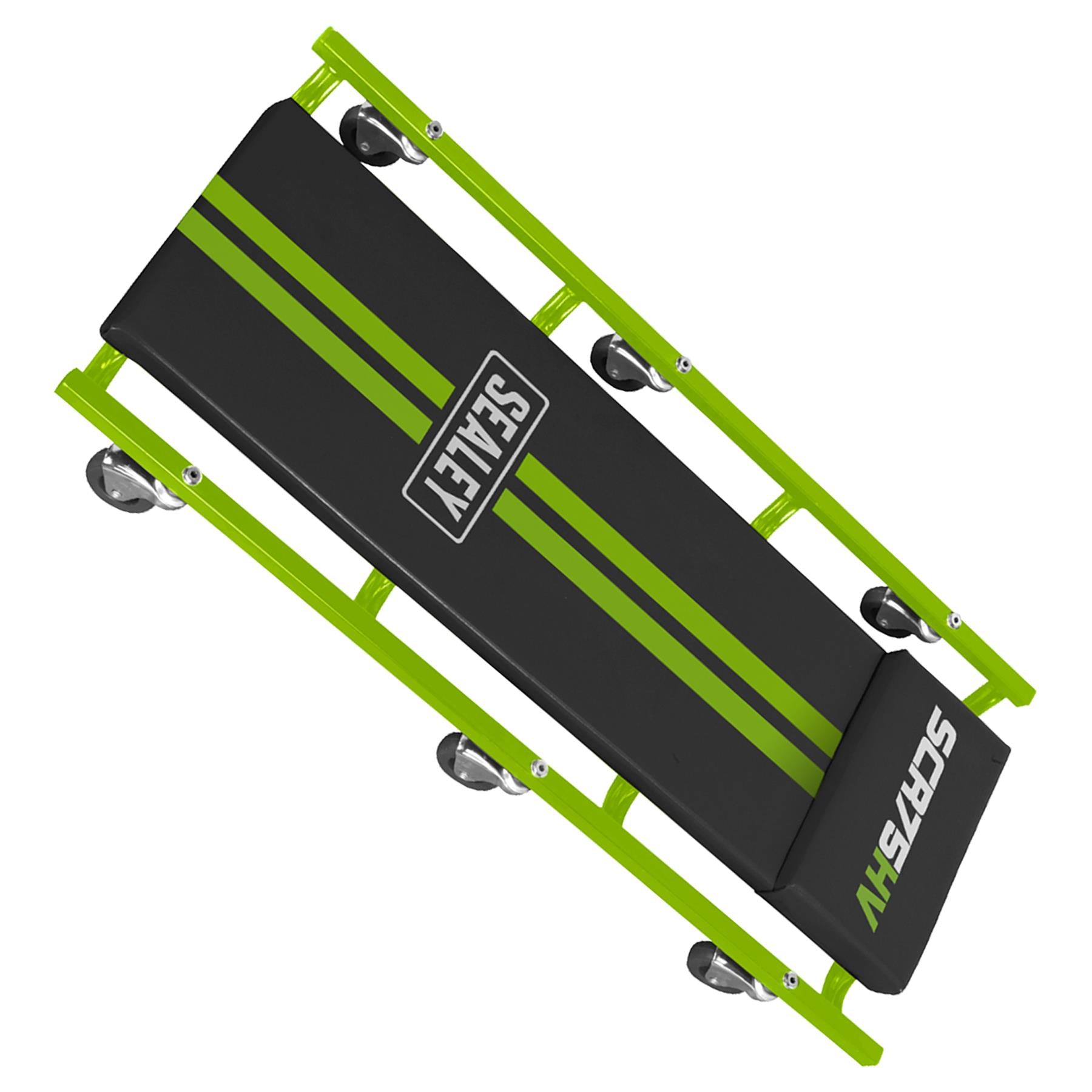 Sealey 36" American-Style Creeper Steel Frame & 6 Wheels - Hi-Vis