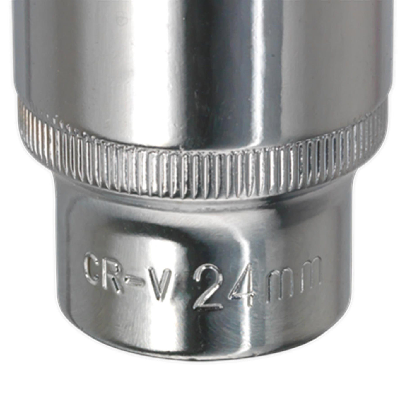 Sealey WallDrive Socket 24mm 1/2"Sq Drive Fully Polished