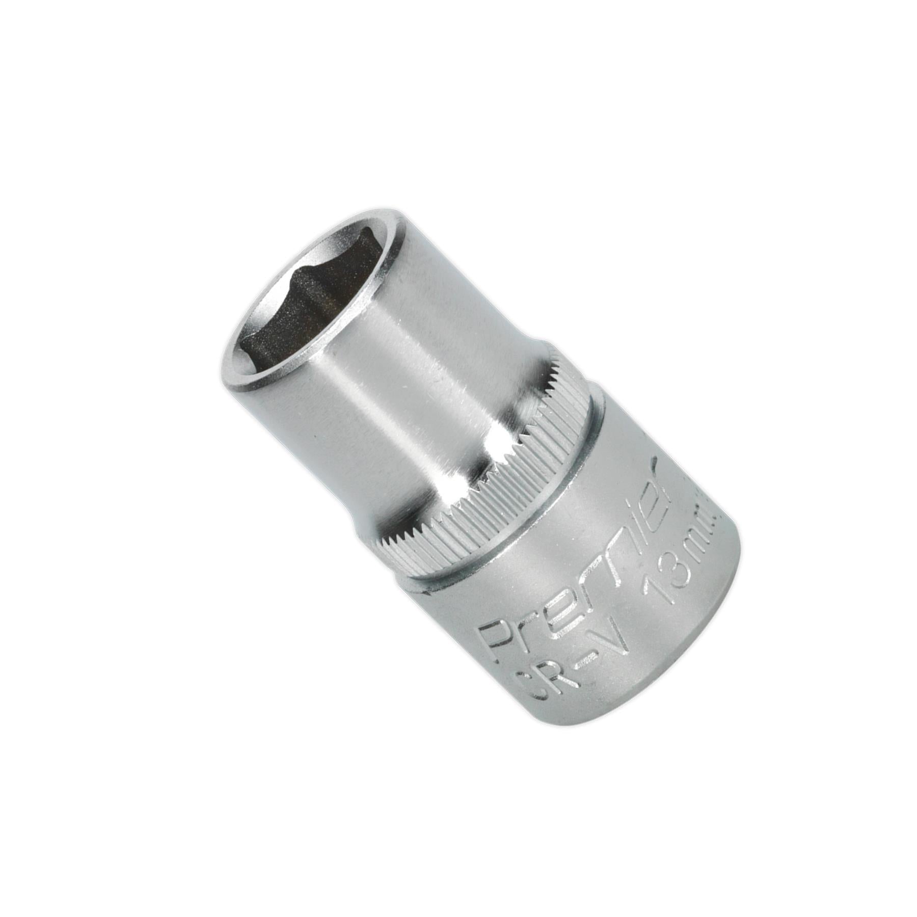 Sealey  WallDrive® Socket 13mm 1/2"Sq Drive Chrome Vanadium Steel