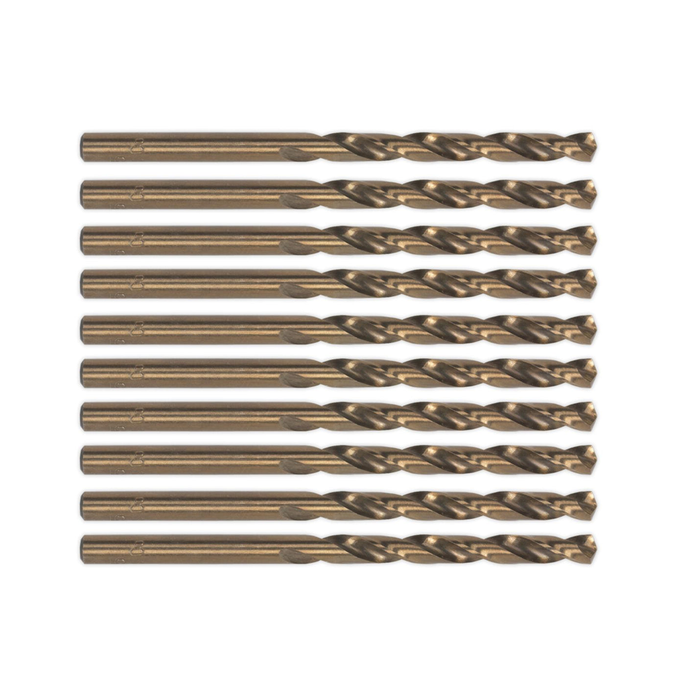Sealey HSS Cobalt Fully Ground Drill Bit Ø1/8" Pack of 10