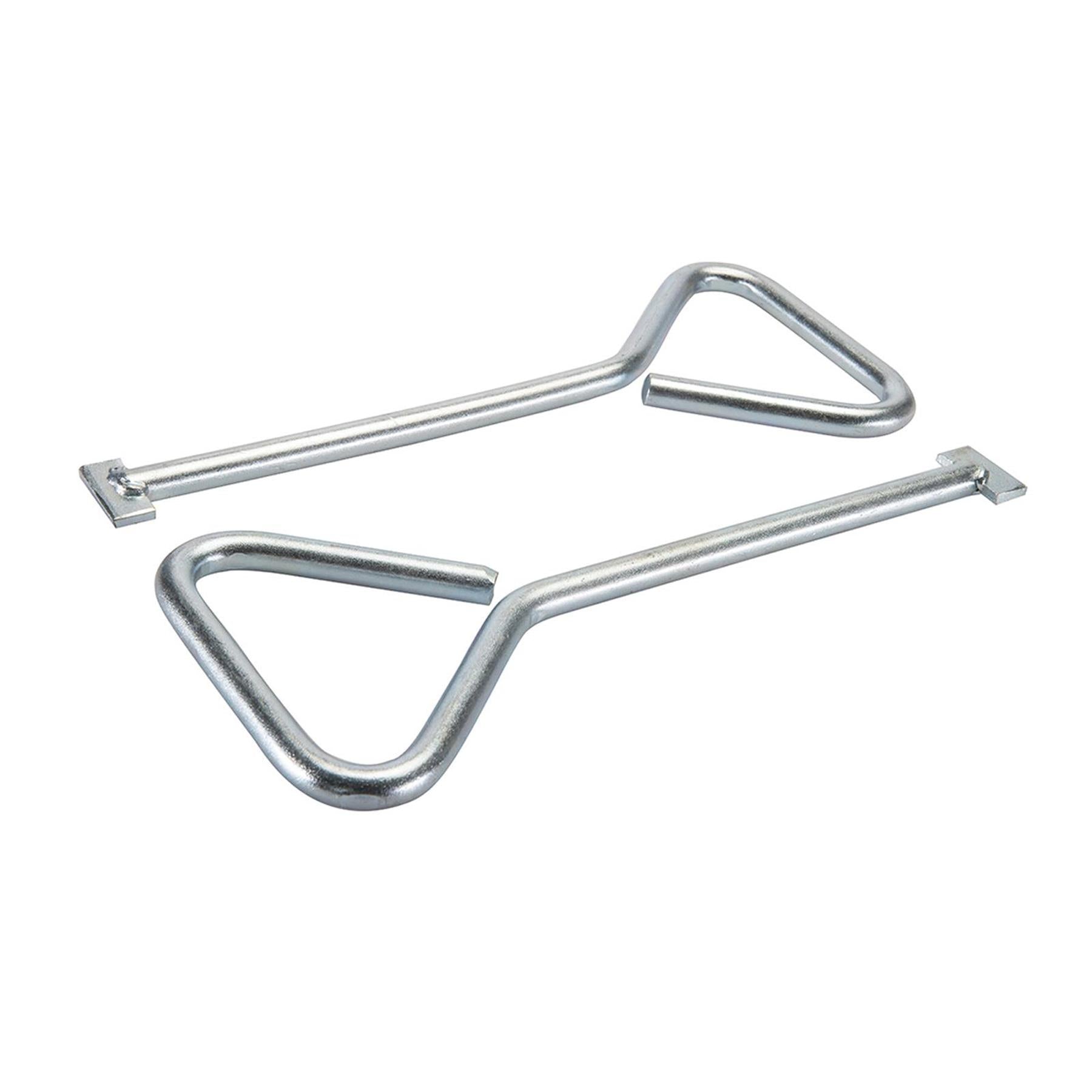 Manhole Cover Keys T-End 320mm Heavy Duty, Zinc-Plated Carbon Steel 2Pk