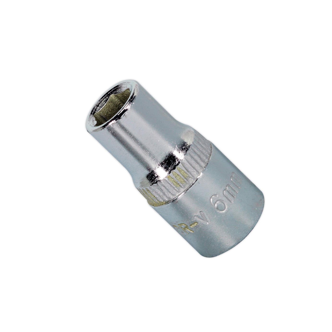 Sealey WallDrive Socket 6mm 1/4"Sq Drive Fully Polished