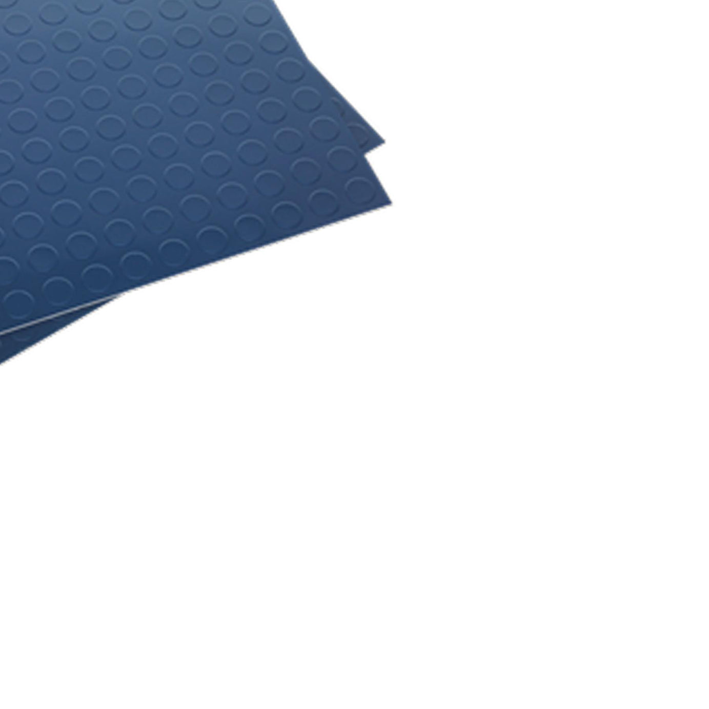 Sealey Vinyl Floor Tile Peel & Stick Backing - Blue Coin Pk of 16