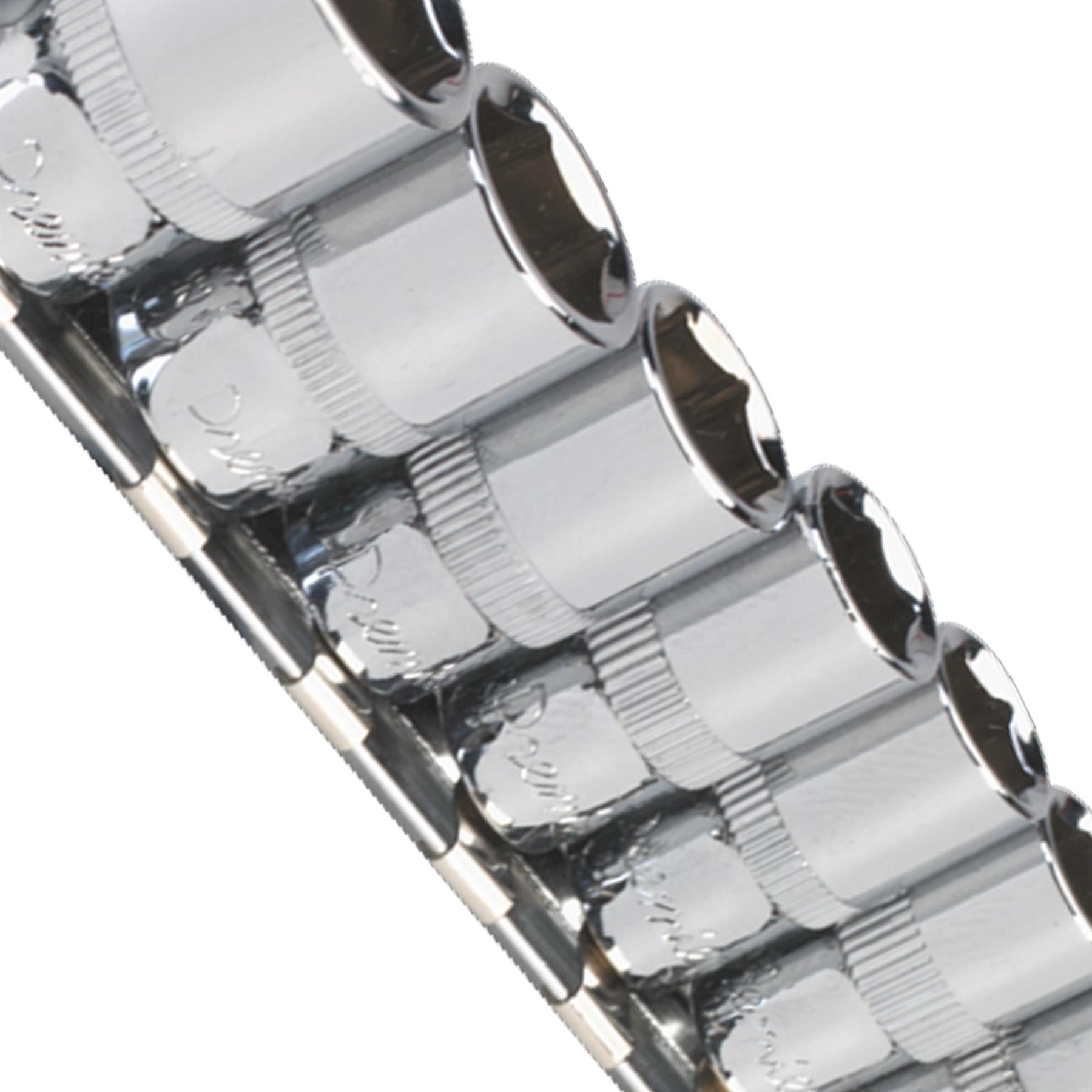 Sealey Socket Set 11pc 1/4"Sq Drive WallDrive Imperial