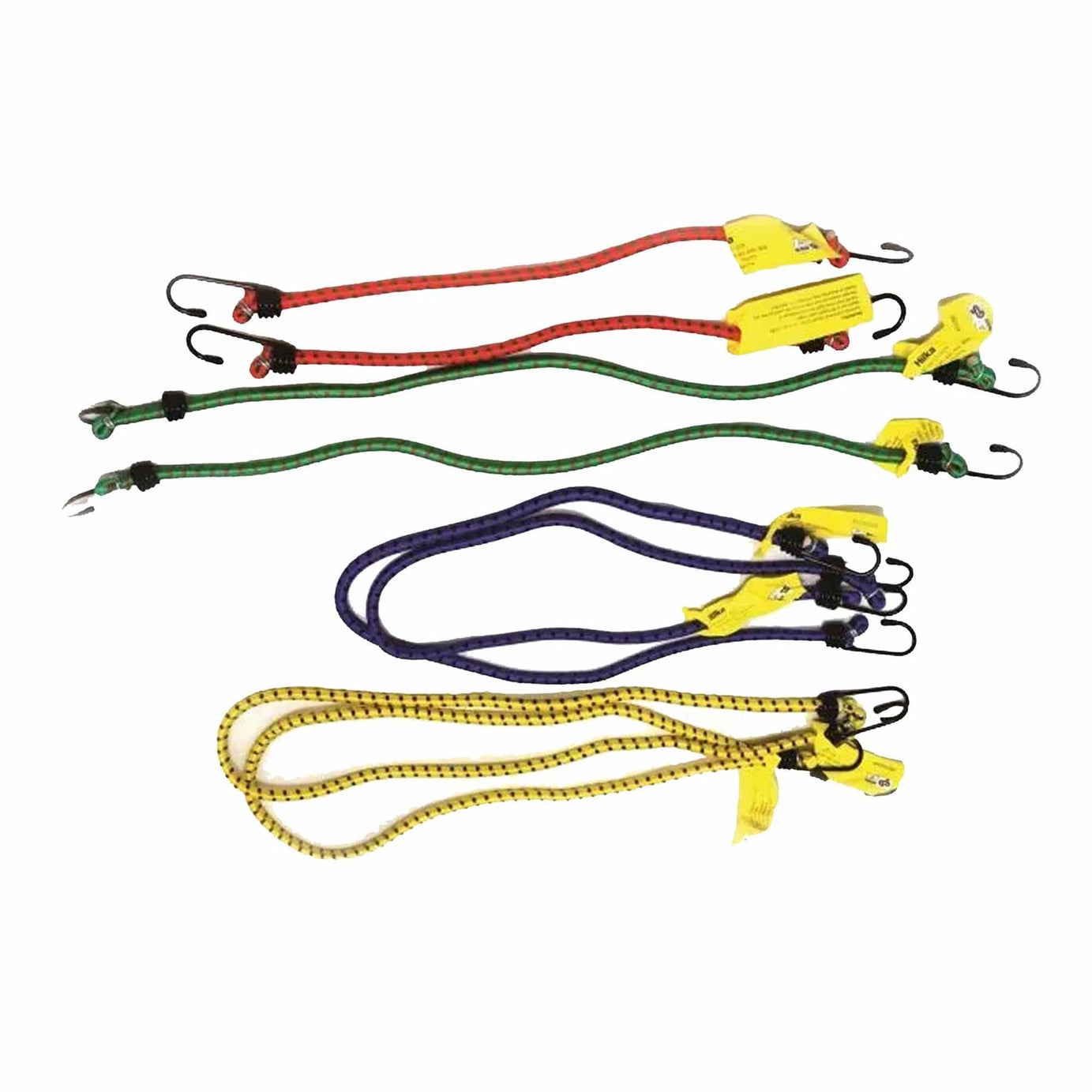 8mm Mixed Bungee Straps Set