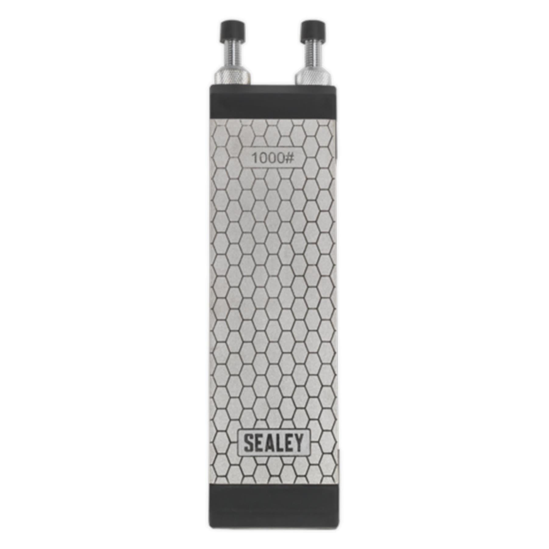 Sealey Combination Diamond Sharpening Whetstone with Stone Holder