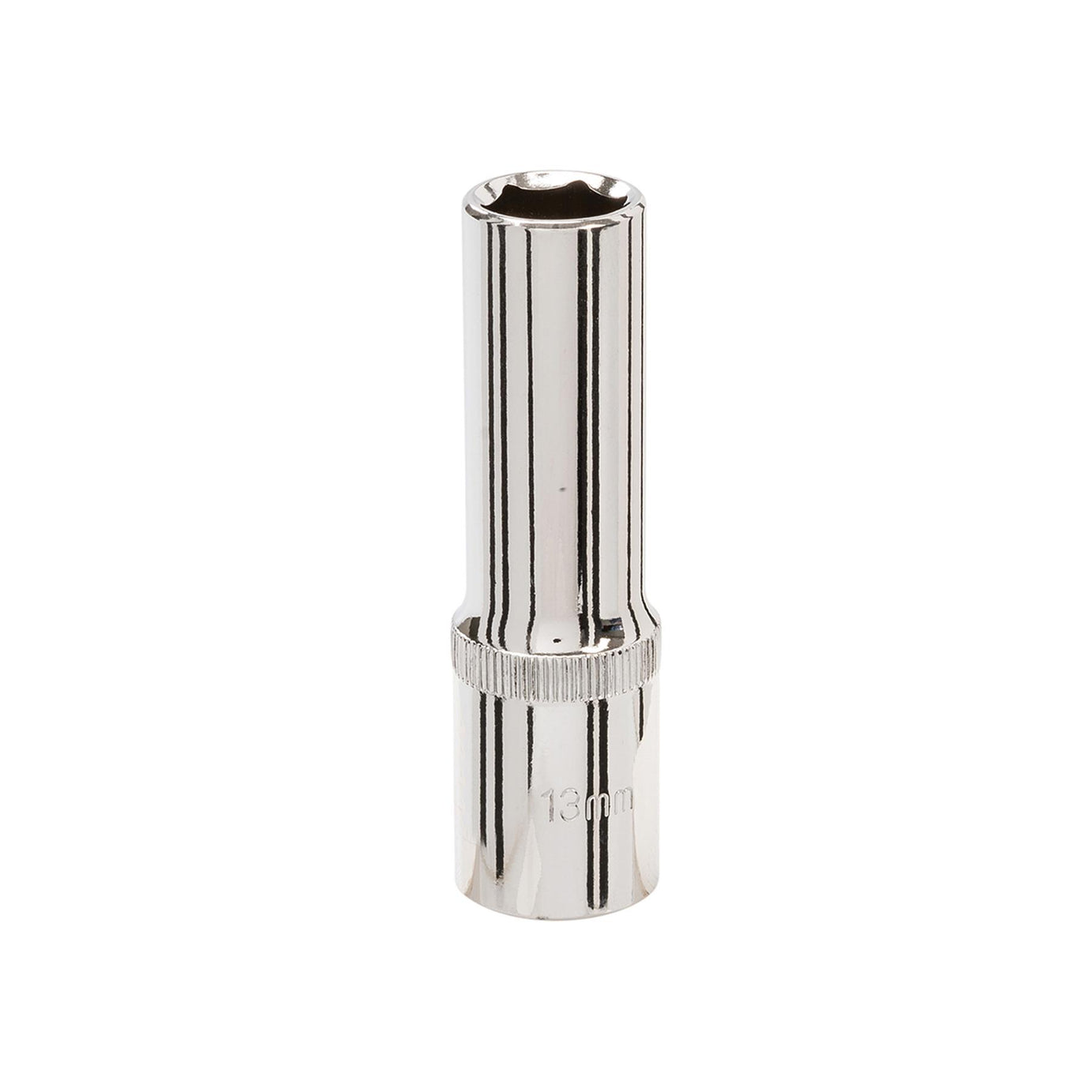 Quality Socket 1/2" Shallow Deep Drive Metric 13mm Long Hex Wrench