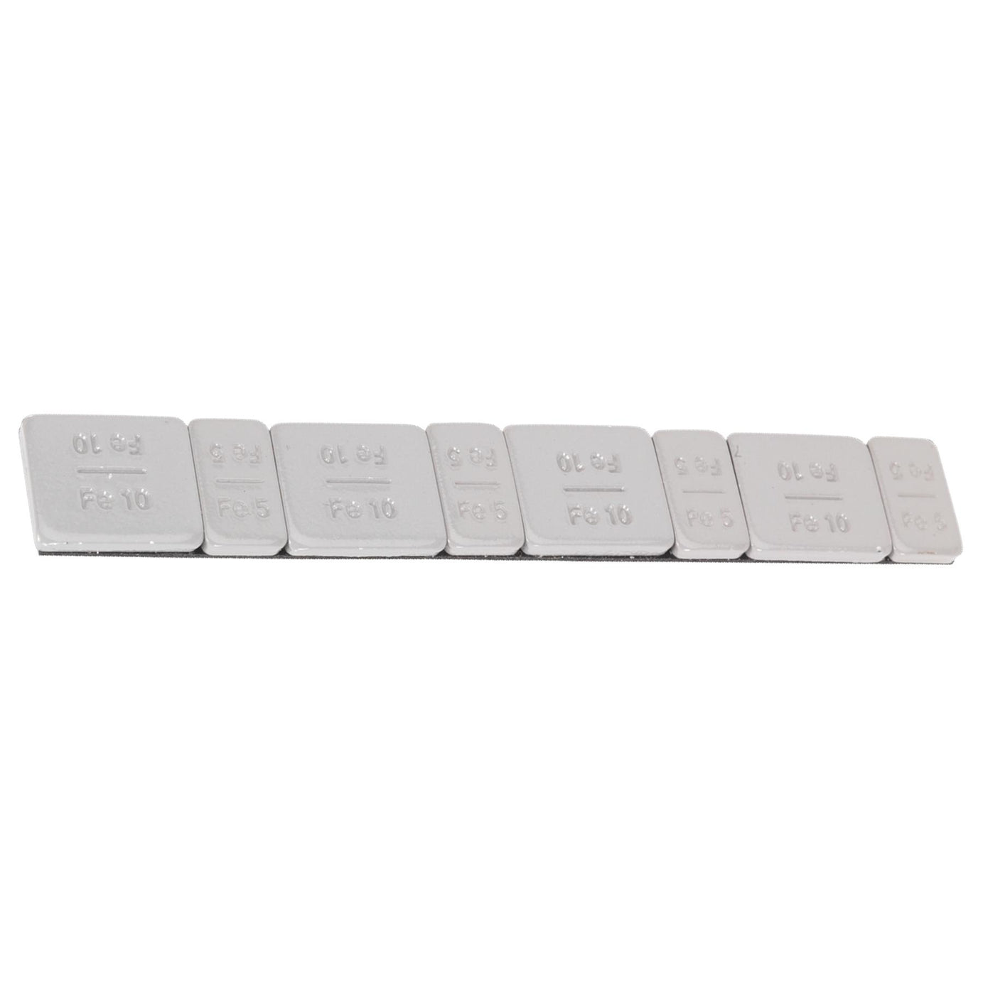 Wheel Weight 5 & 10g Adh Zinc-Steel Pl Coat Pk of 100x8 Sealey