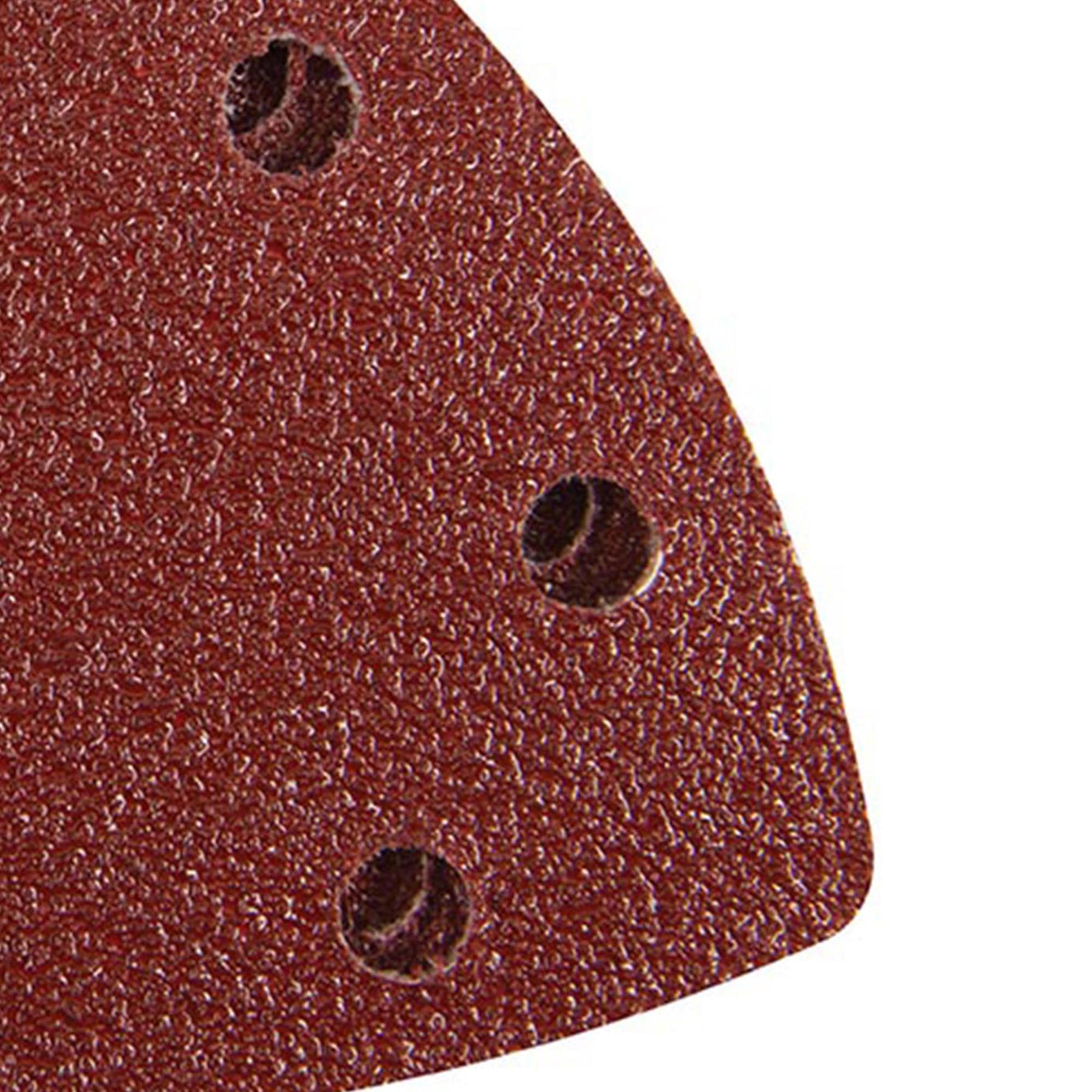 Triangle Sanding Sheets 90mm 10Pk Grit 60 Hook & Loop Aluminium Oxide Kit