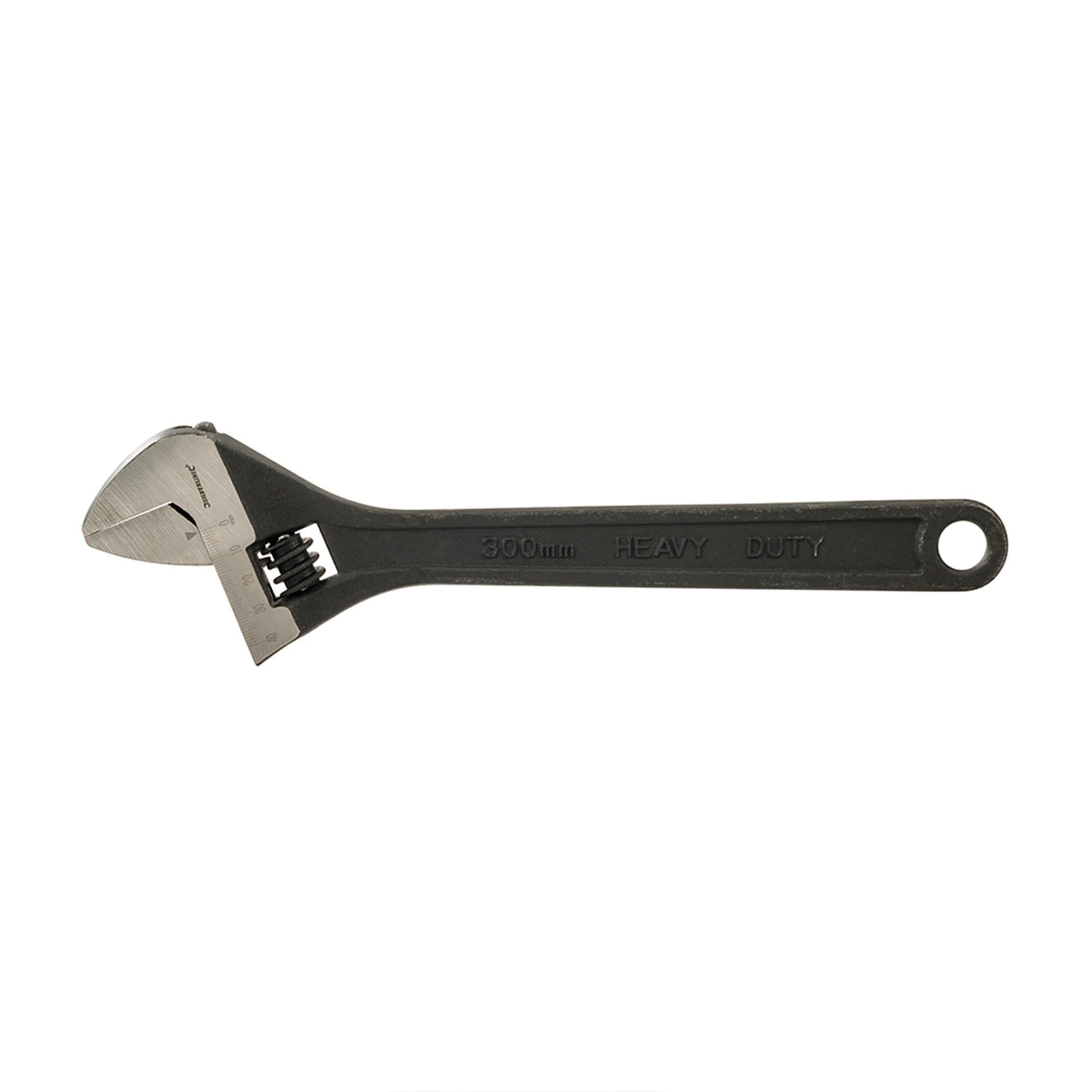 Expert Adjustable Wrench Length 250mm - Jaw 27mm Precision-Ground Slides