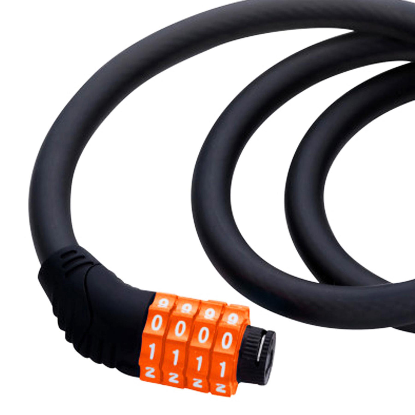 BlueSpot 4 Digit Combination Steel Cable Lock Bicycle 1m x 12mm