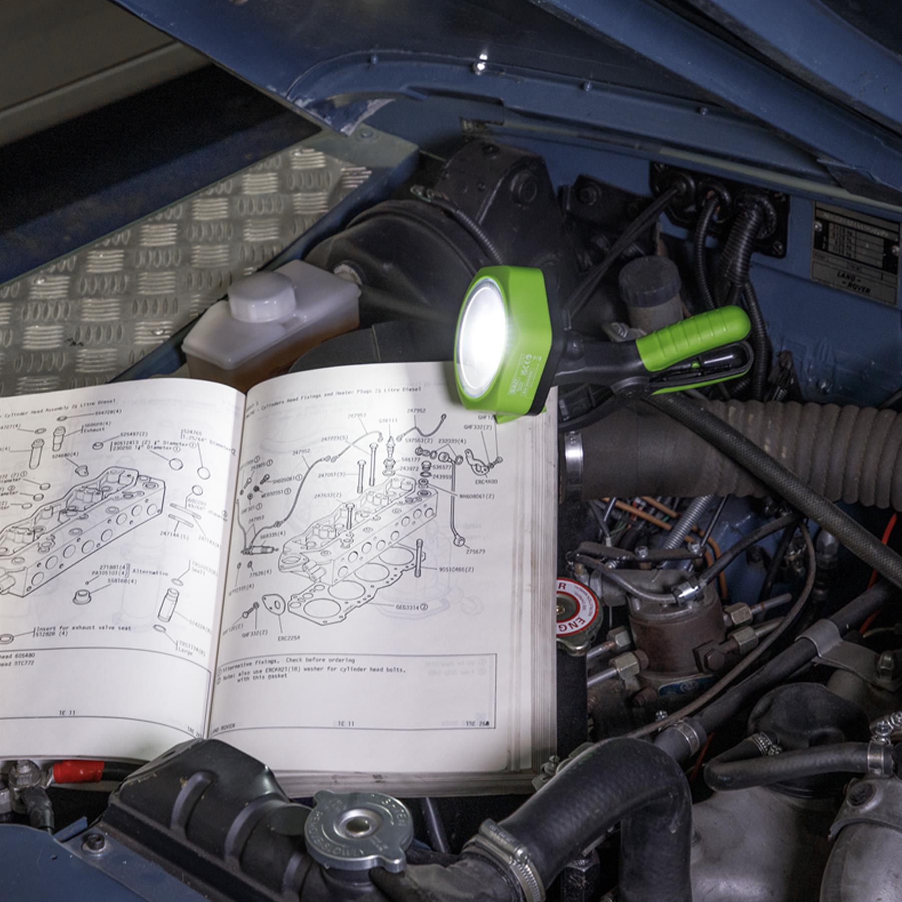 Sealey Work Light with Clamp 3W COB LED