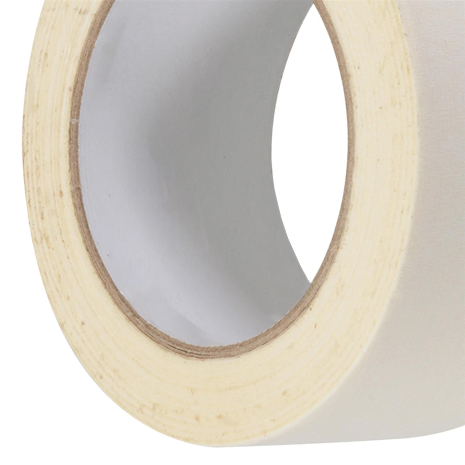 Low Tack Masking Tape - 50mm X 50m Crepe Paper With Low-Adhesion Rubber Adhesive