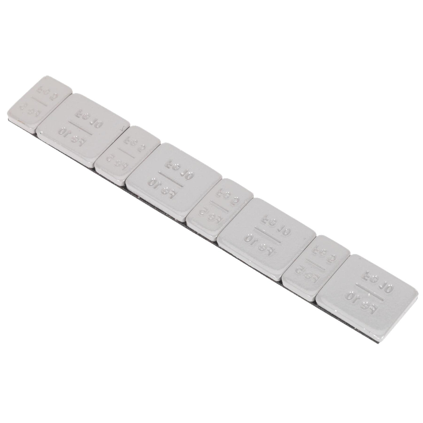 Wheel Weight 5 & 10g Adh Zinc-Steel Pl Coat Pk of 100x8 Sealey