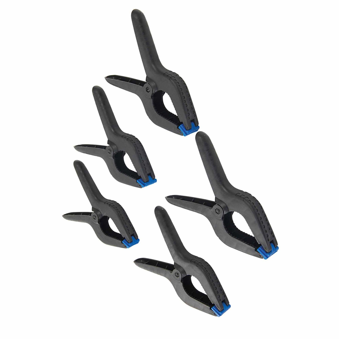 5Pk Spring Clamps 210mm Jaw Strong Woodwork Carpentry Market Stall Tent Marquee