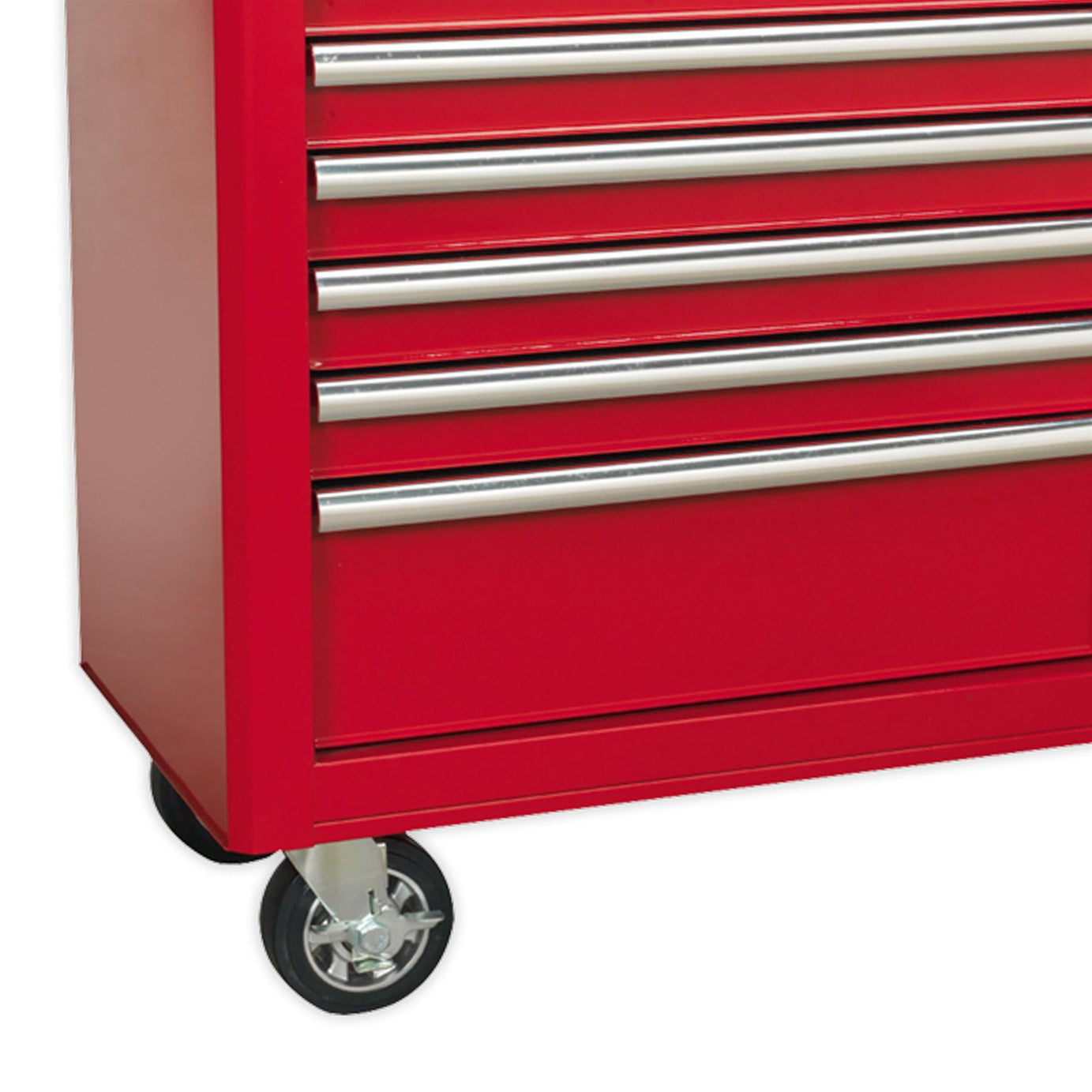 Sealey Rollcab 13 Drawer with Ball Bearing Slides - Red