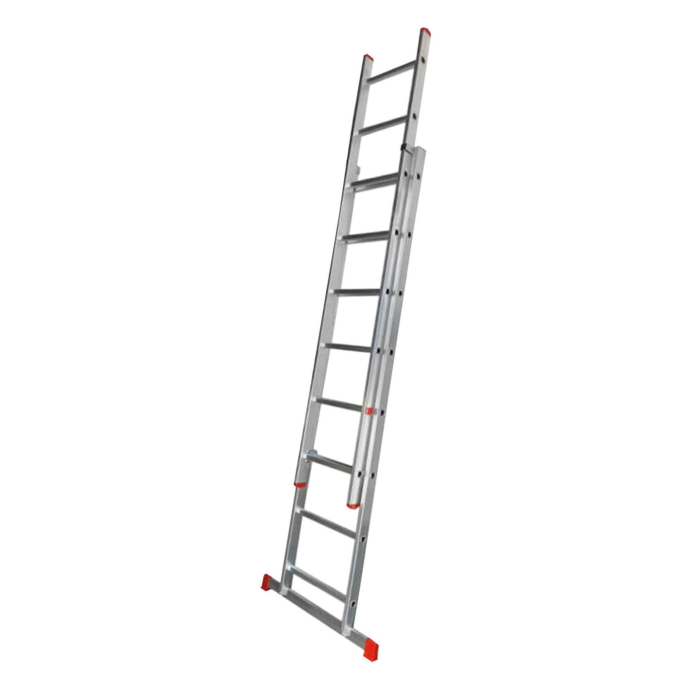 Dapetz 11 Rung Aluminium Extension Ladder 3m For Home, Double Section, 150 Kg