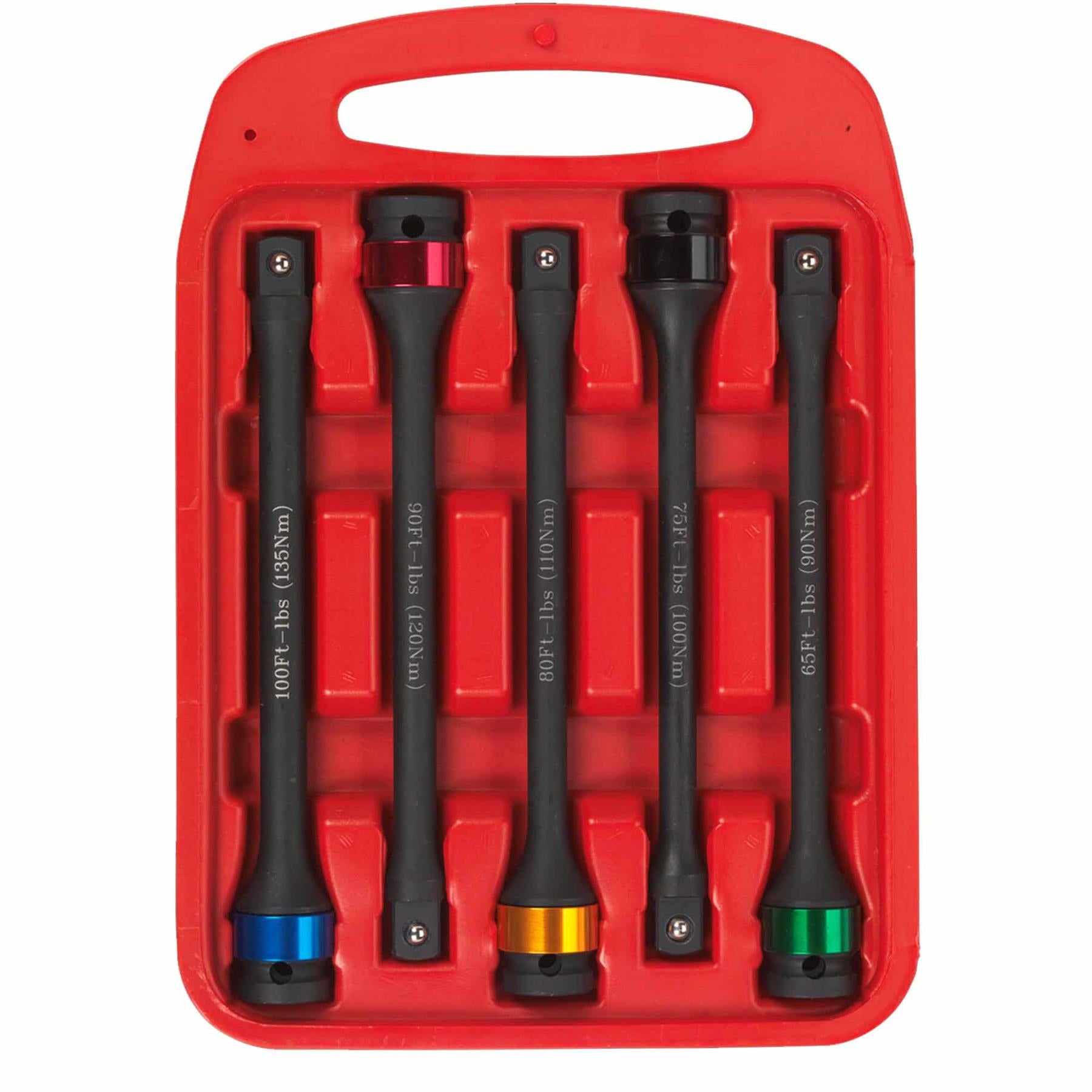 Sealey Torque Stick Set 5pc 1/2"Sq Drive