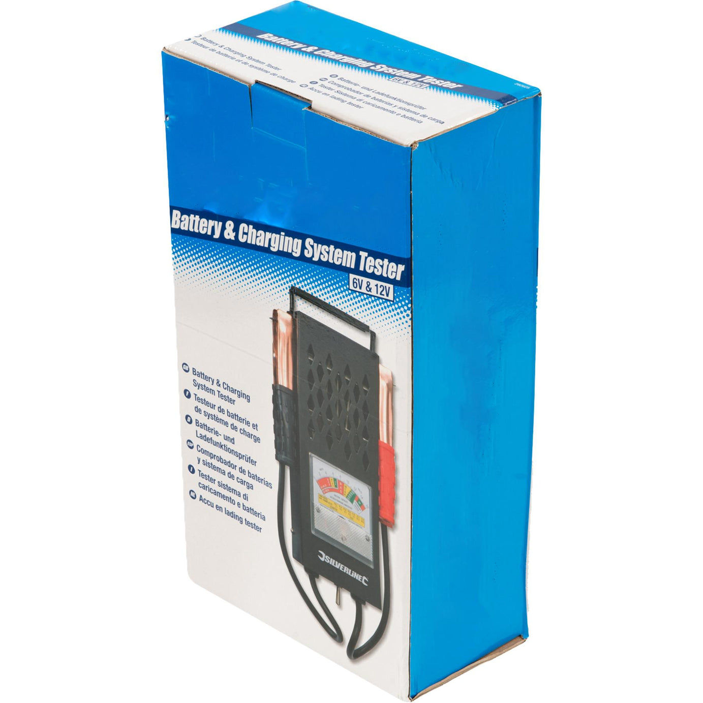 6V & 12V 100Amp Car Van Auto Battery Load Drop And Charging System Tester