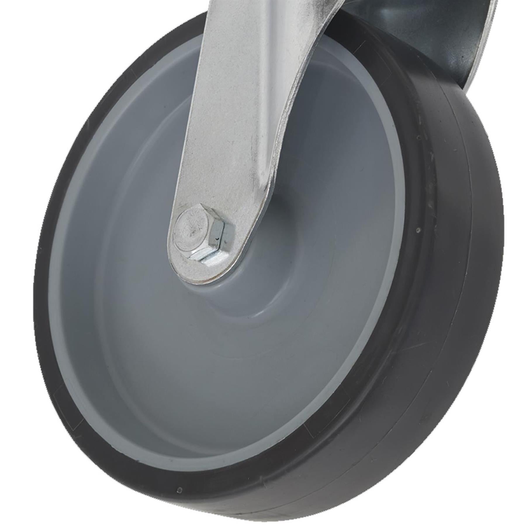 Sealey Medium-Duty Thermoplastic Swivel Castor Wheel 50mm