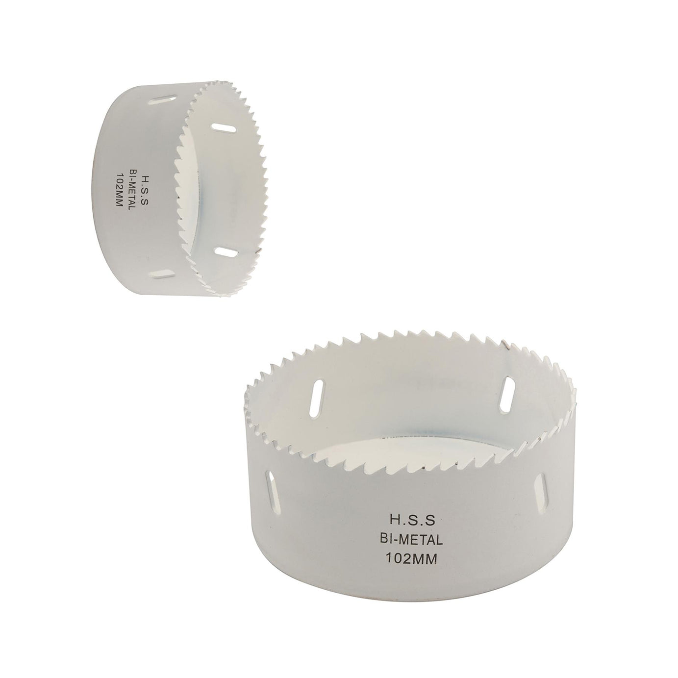 Heavy Duty Bi-Metal Holesaw 102mm Variable Pitch Steel Wood Metal Pvc Fast Clean
