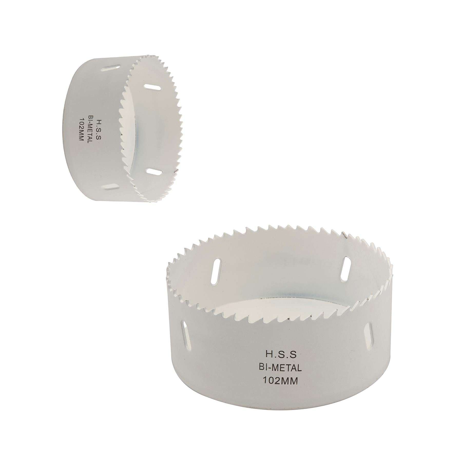 Heavy Duty Bi-Metal Holesaw 102mm Variable Pitch Steel Wood Metal Pvc Fast Clean