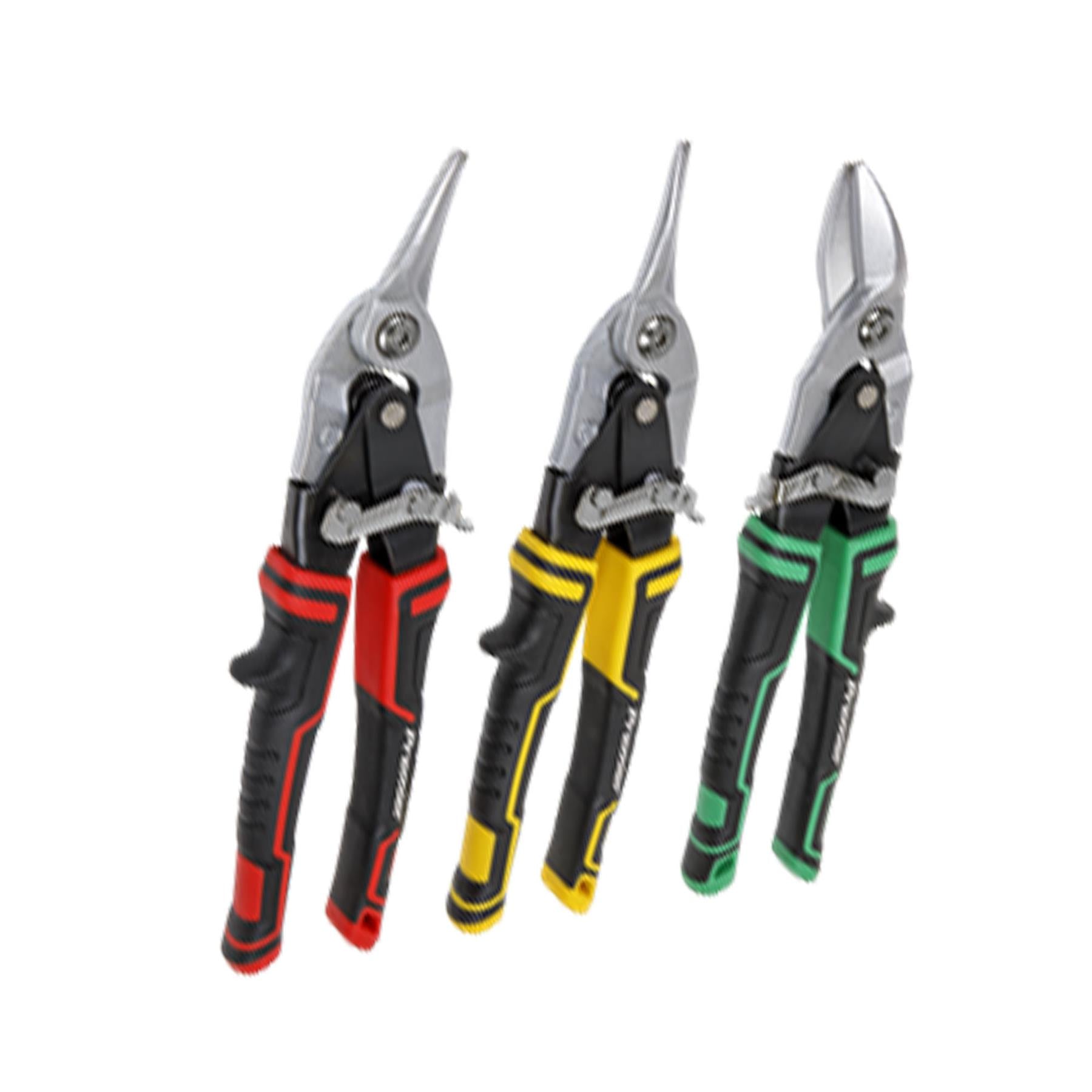 Sealey High Leverage Aviation Tin Snip Set 3pc