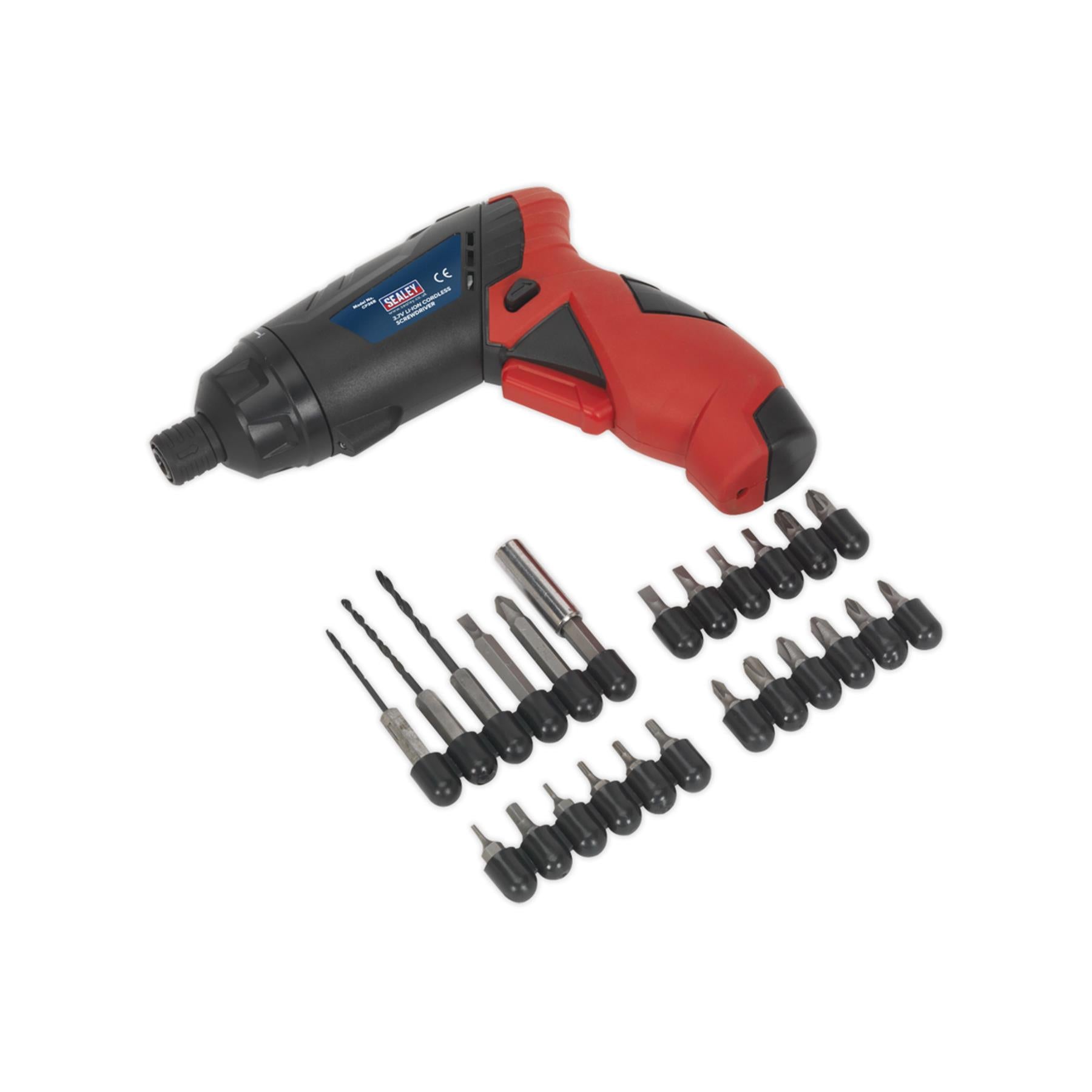 Sealey Cordless Screwdriver Set 26pc 3.7V Lithium-ion