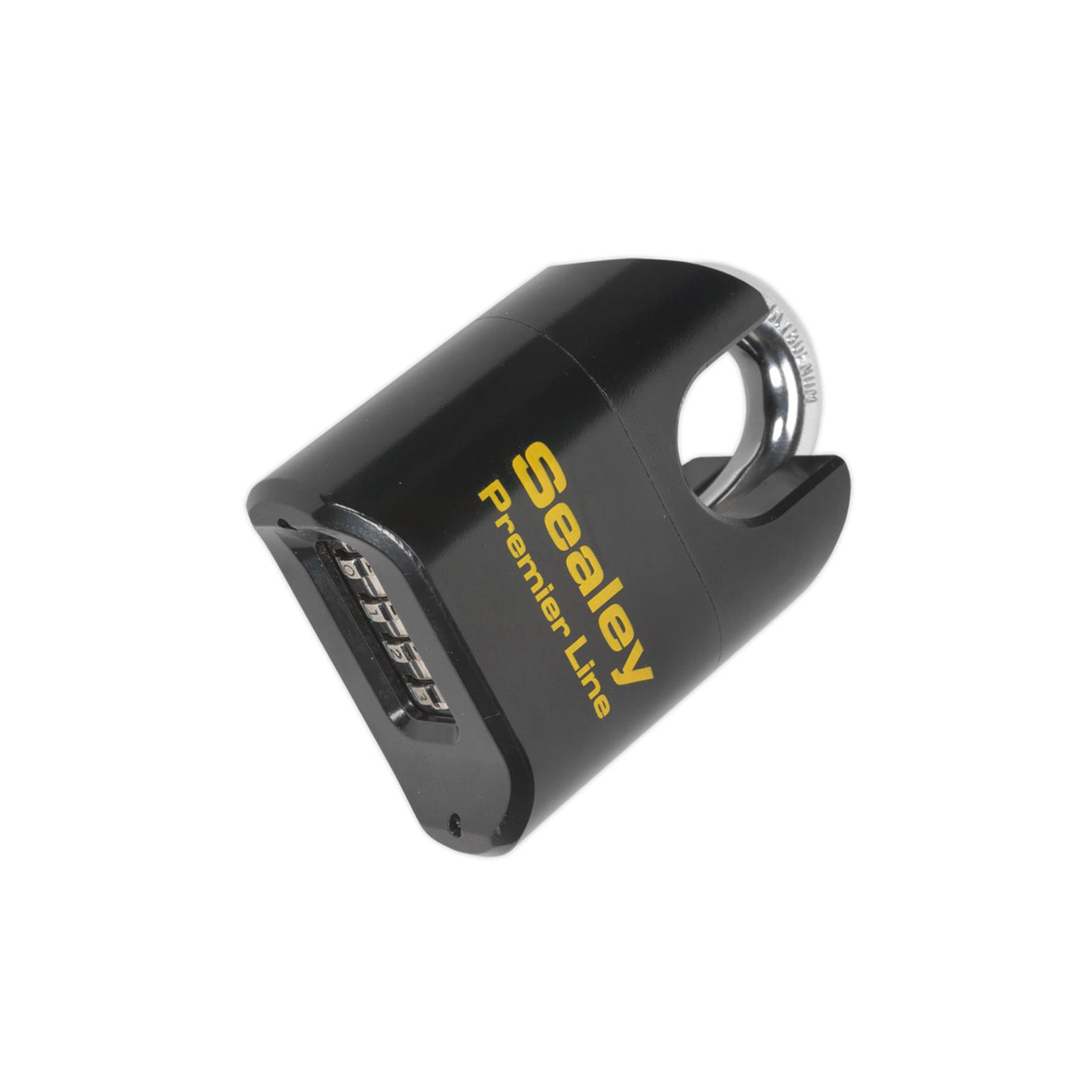 Sealey Steel Body Combination Padlock Shrouded Shackle 62mm
