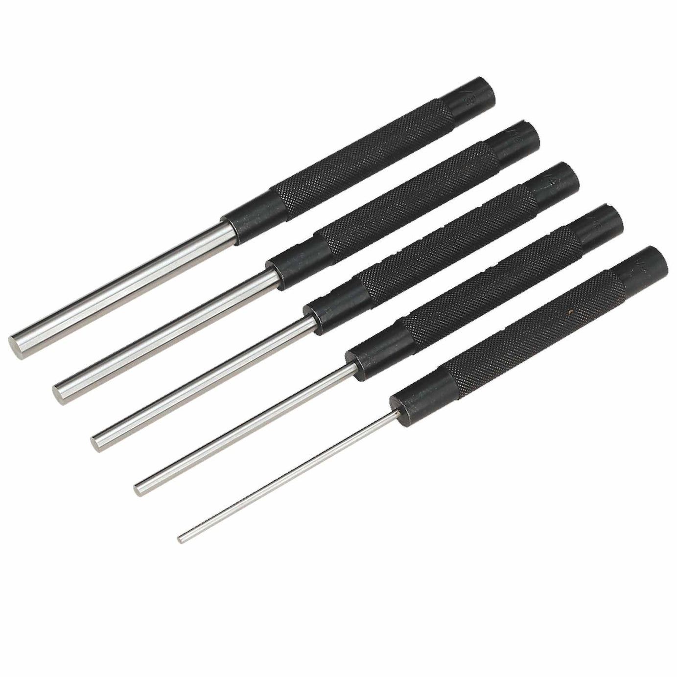 Sealey Parallel Pin Punch Set 5pc Long Pattern