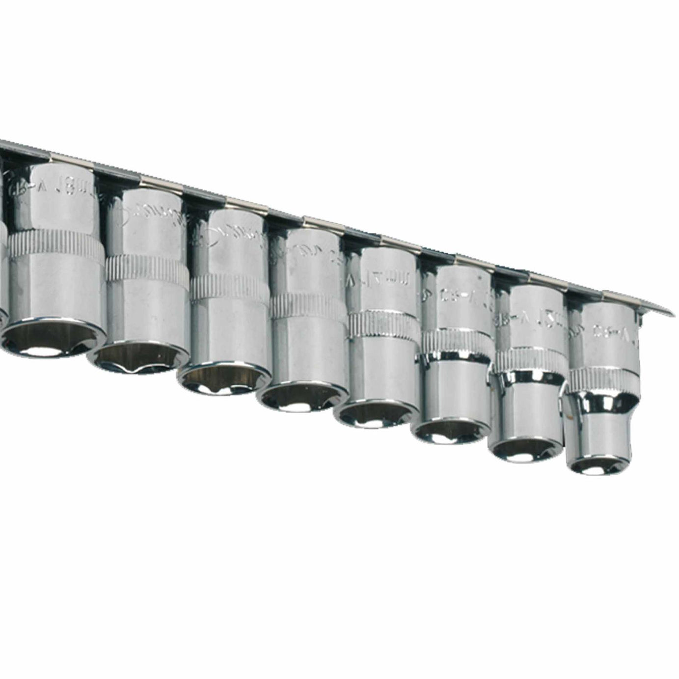 Socket Set 12pc 1/2"Sq Drive 6pt WallDrive Metric. Sealey