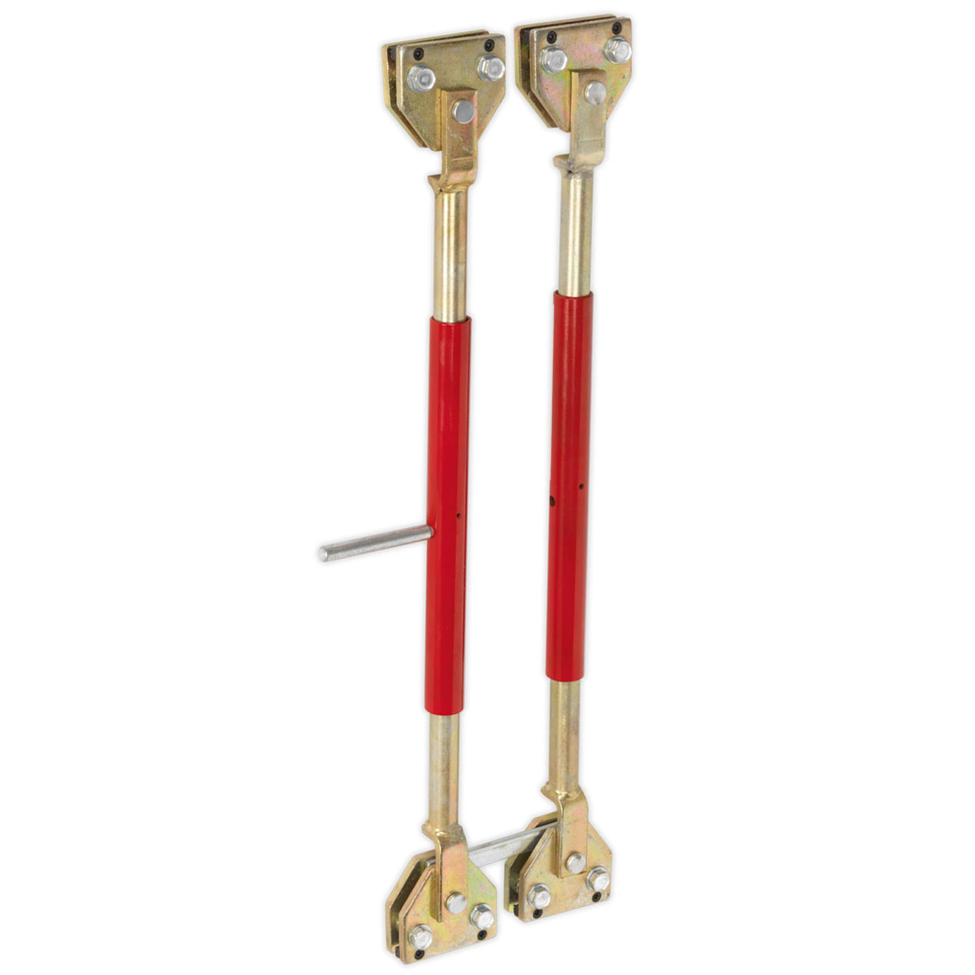 Sealey Door Restraining Bars Pack of 2  Steel Tube and heavy jaw assemblies