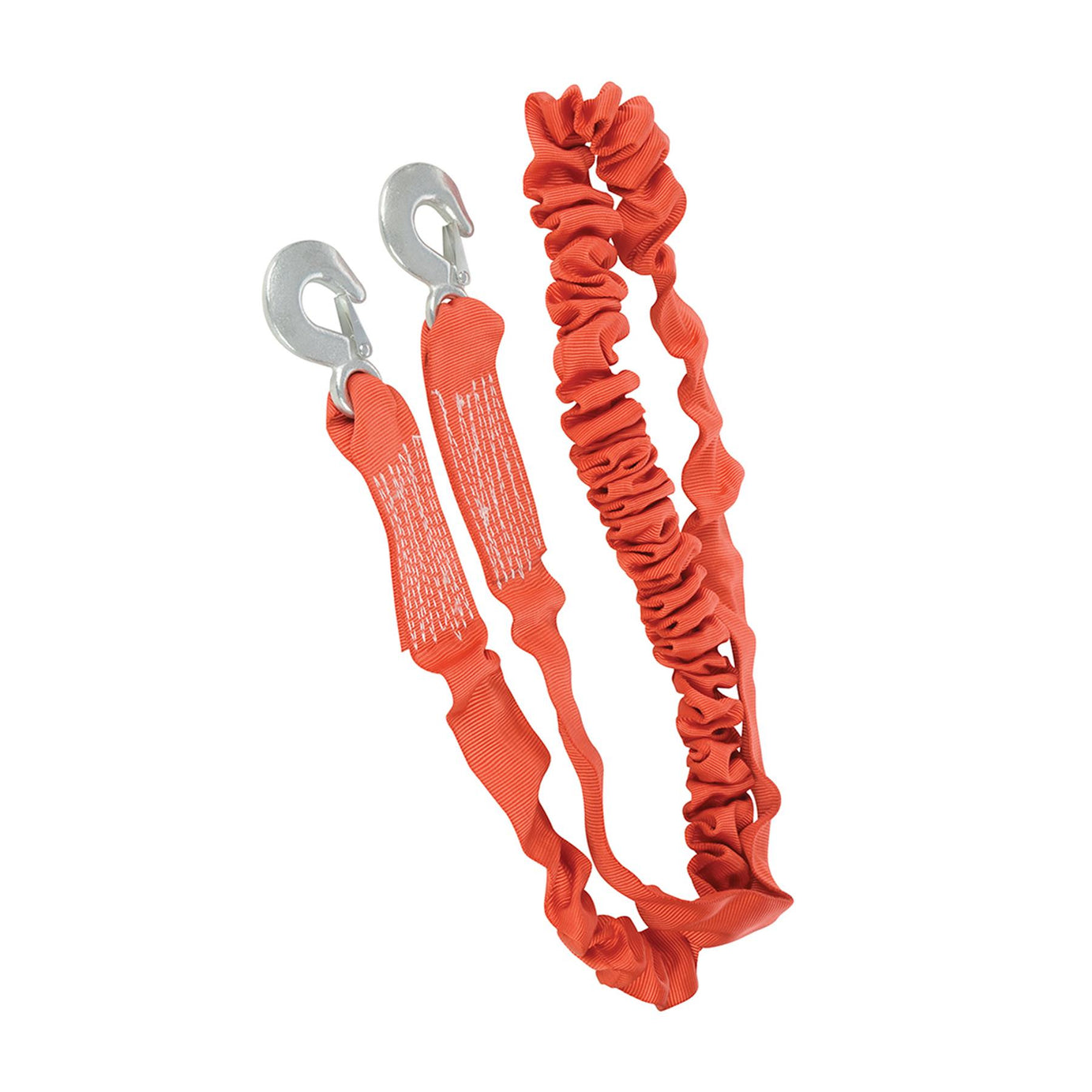 Elasticated Tow Rope 4 Tonne - 4M X 50mm Forged Hooks & Hook-Retaining Sleeves