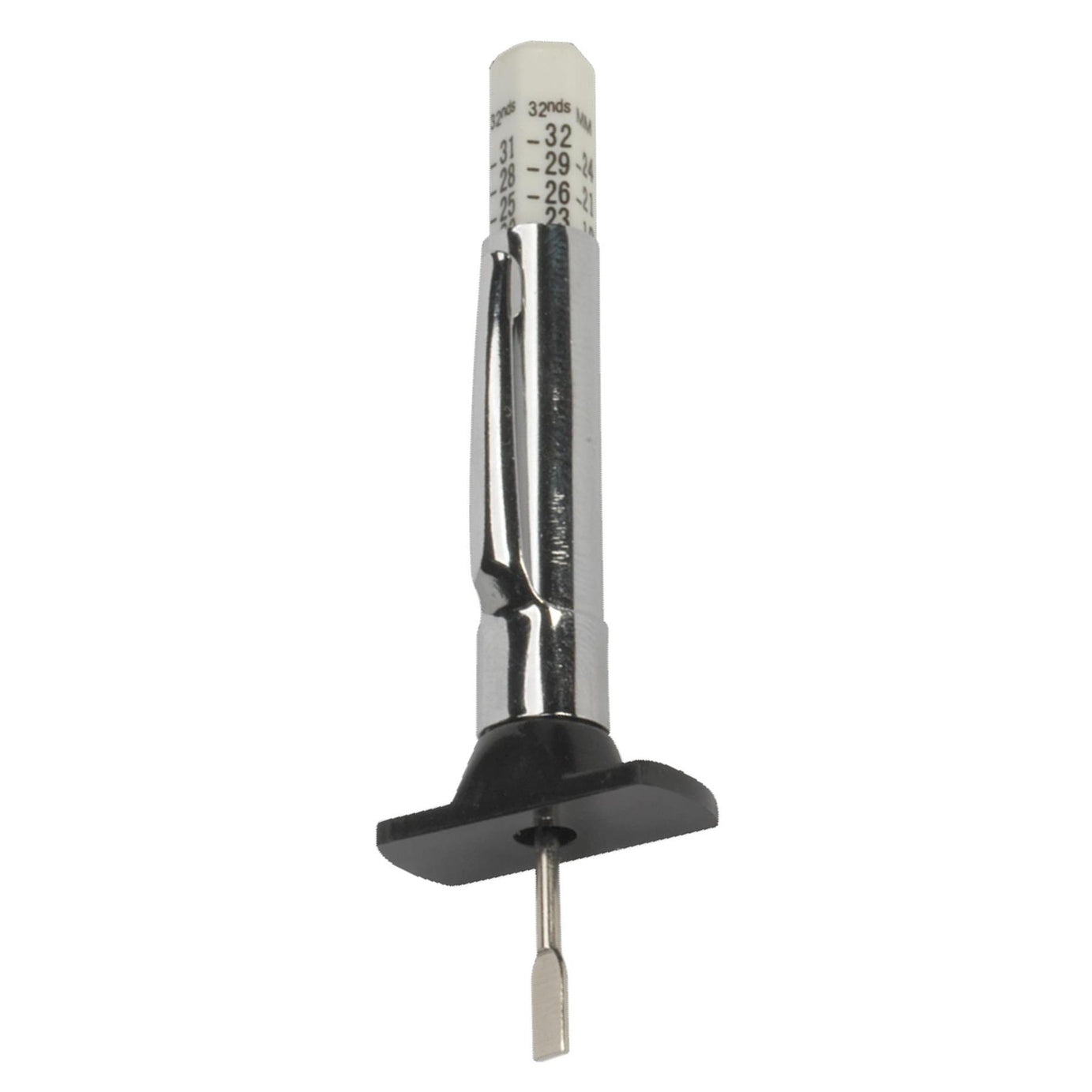 Sealey Tyre Tread Depth Gauge - Pocket Type Chromed steel body