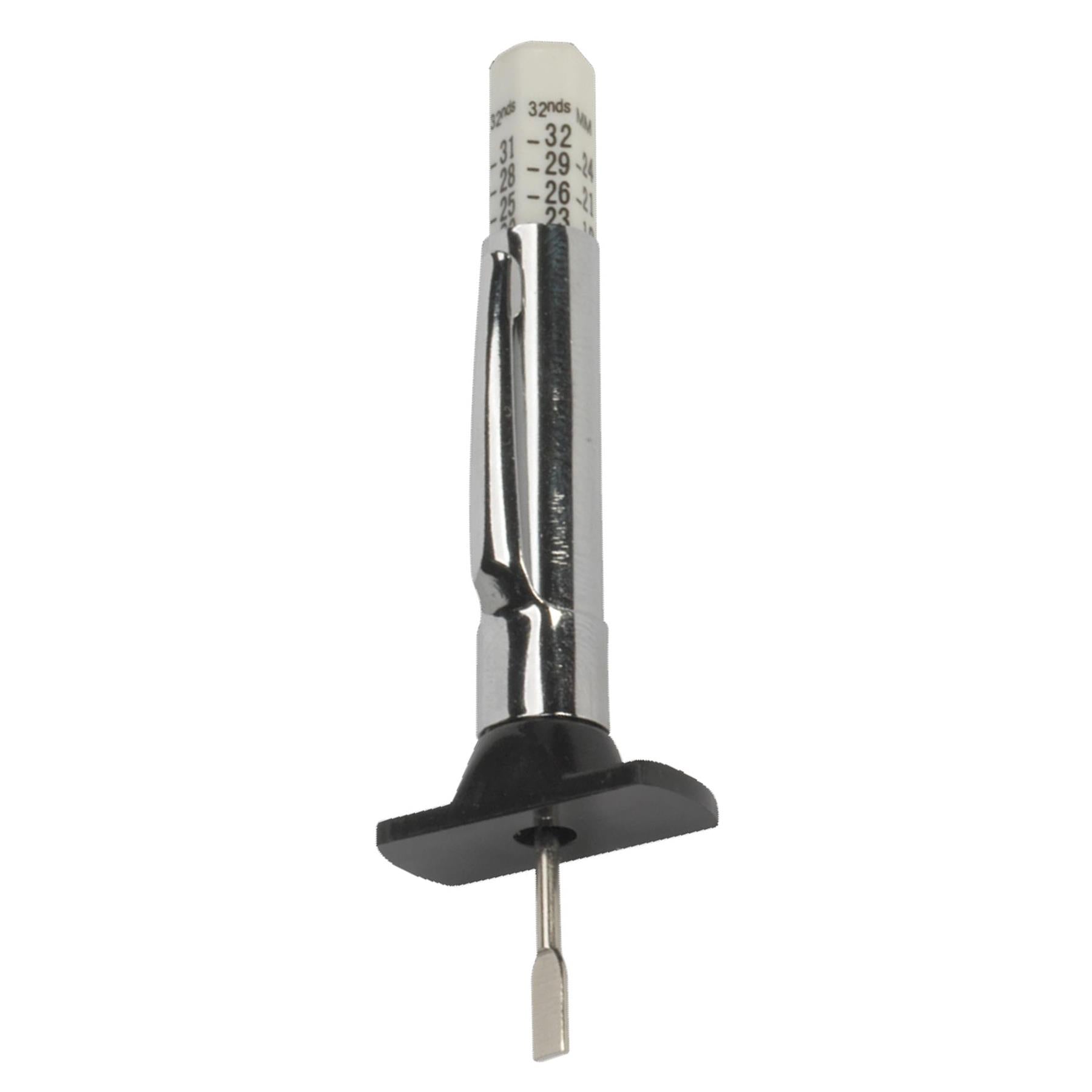 Sealey Tyre Tread Depth Gauge - Pocket Type Chromed steel body