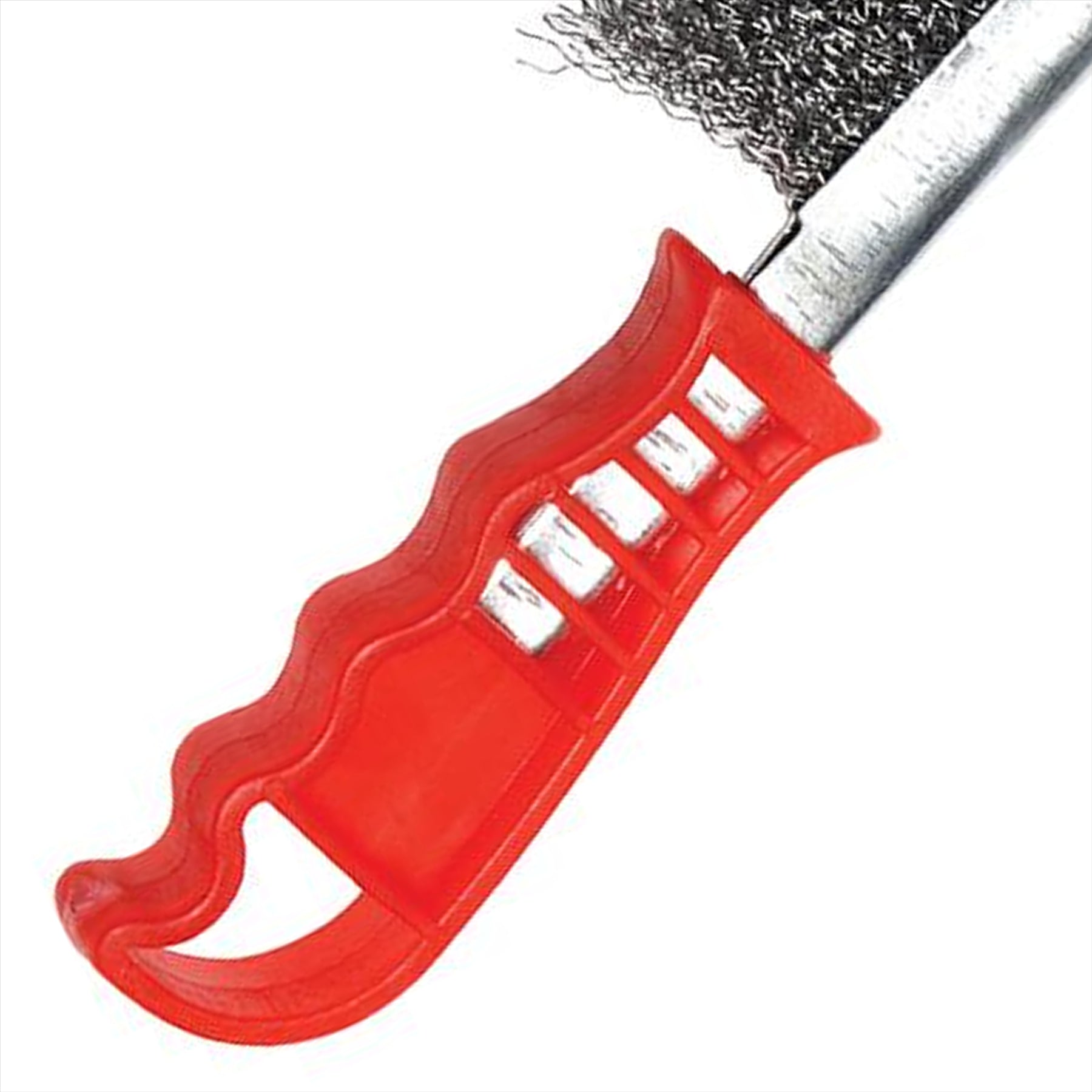 Wire Brush Steel Polyurethane Handle Heavy Cleaning Brush Hand Tools New