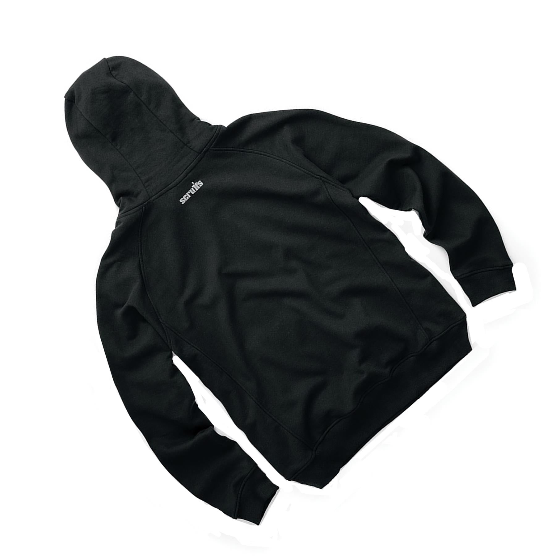 Scruffs Eco Hoodie Trade Work Hoodie Black Men's Hooded Jumper XXL
