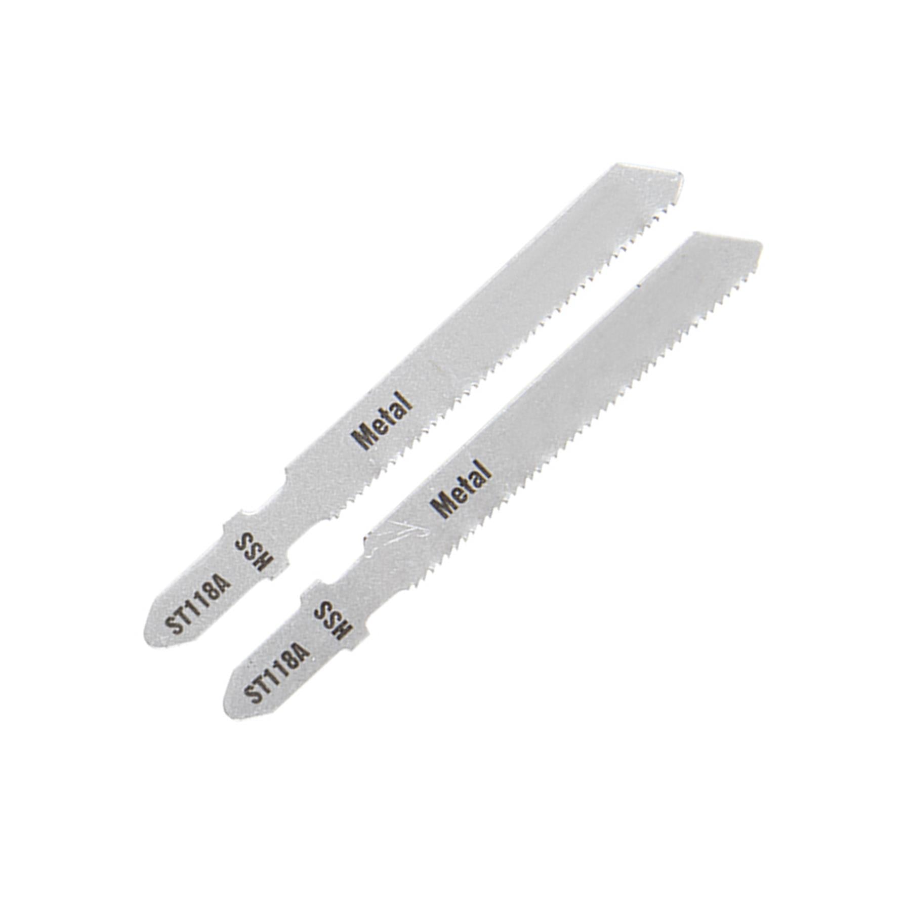 10 Piece Wood & Metal Jigsaw Blade Set - Cutting Blades Professional Work Tool
