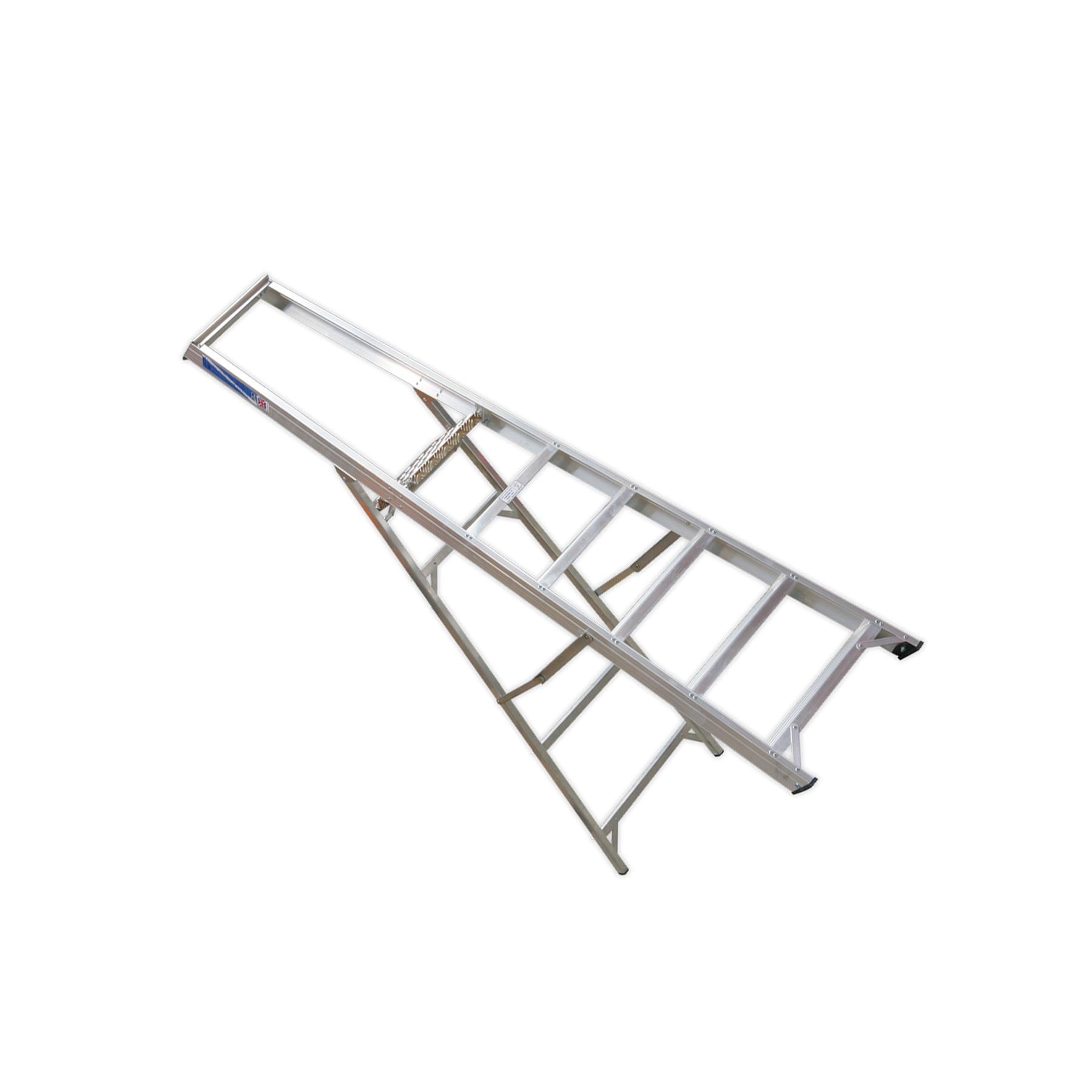 Sealey Aluminium Step Ladder 6-Tread Industrial BS 2037/1