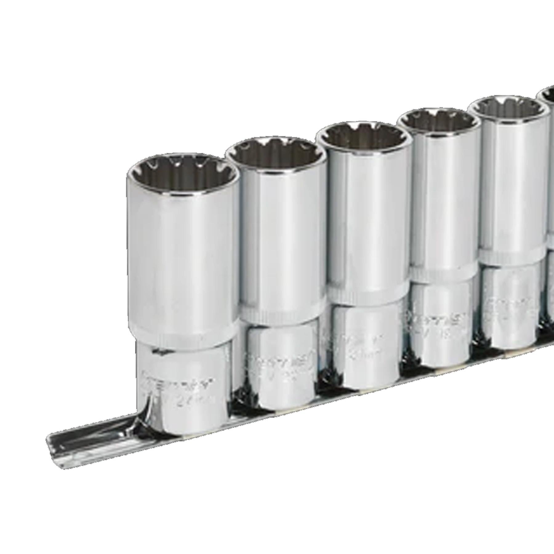 Sealey Socket Set 10pc Deep 1/2"Sq Drive Total Drive