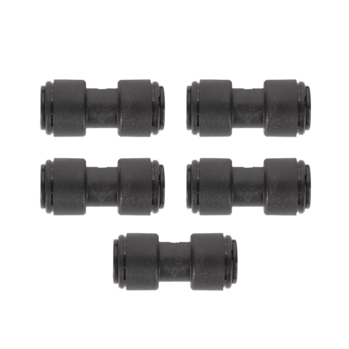 Sealey Straight Coupling 8mm Pack of 5 (Speedfit - PM0408E)