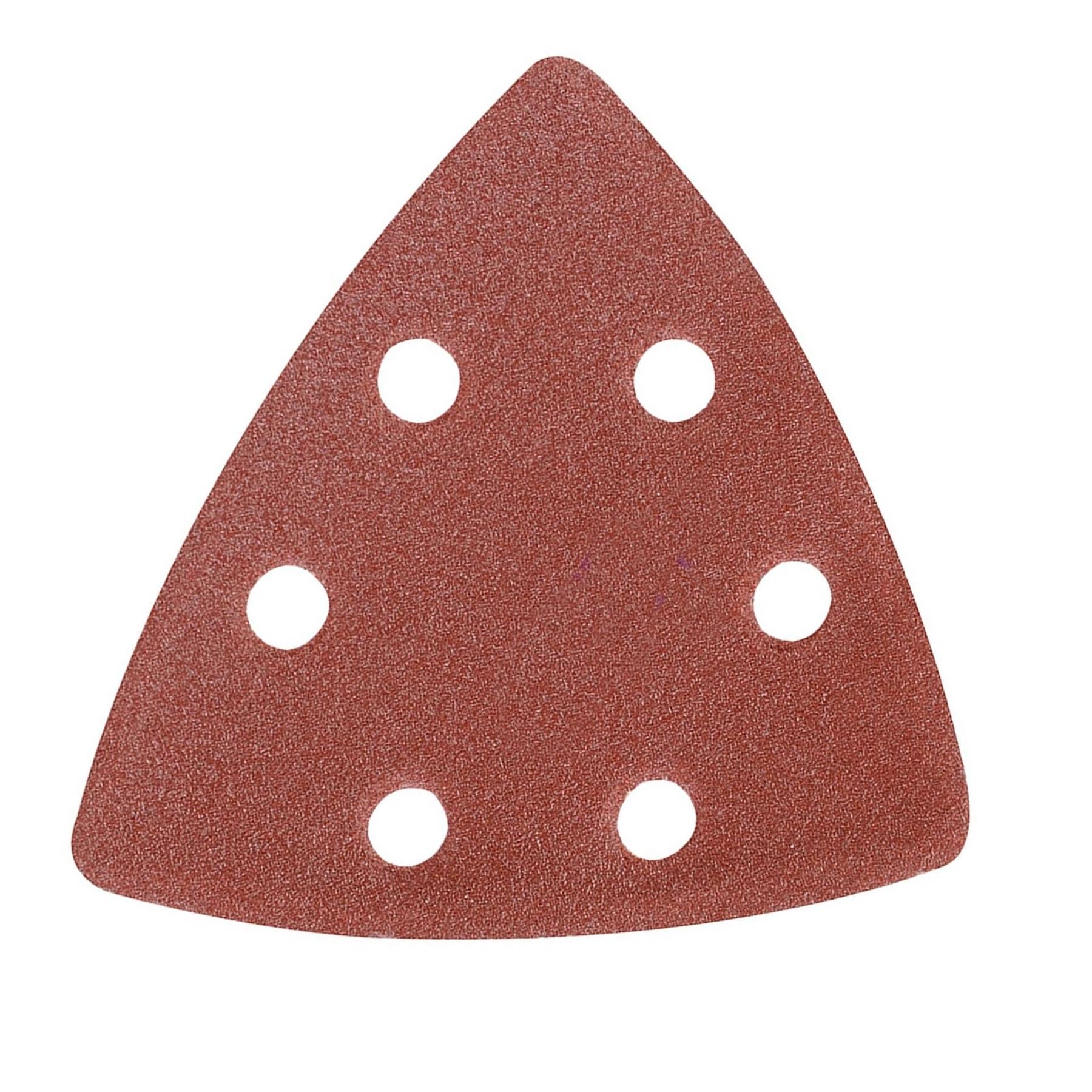Triangle Sanding Sheets 90mm 10Pk Grit 240 Hook & Loop Aluminium Oxide