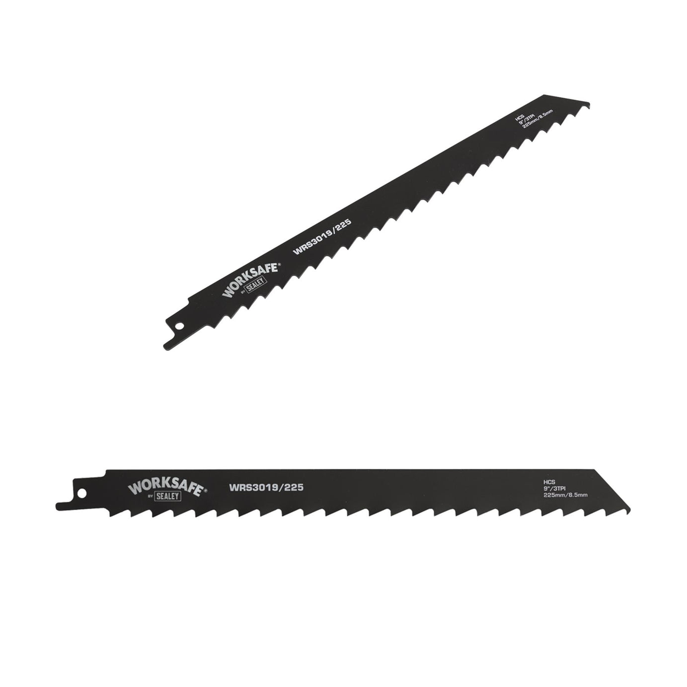 Sealey Reciprocating Saw Blade 225mm 3tpi - Pack of 5