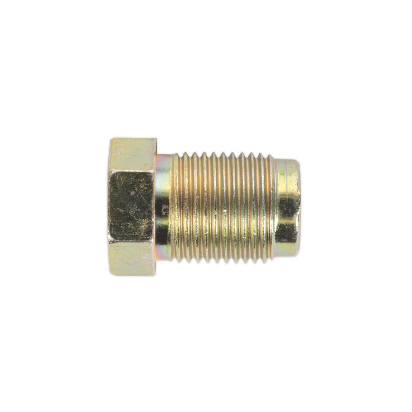 Sealey Brake Pipe Nut M12 x 1mm Male 1/4" Pipe DIN Form Pack of 10