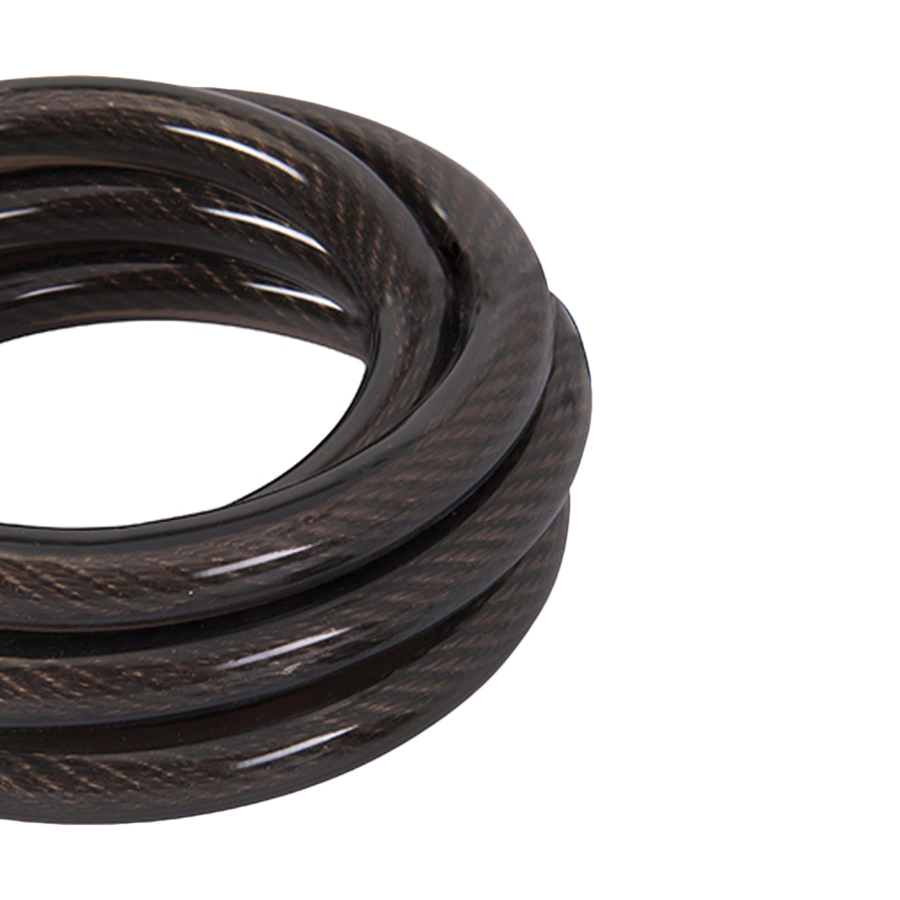 Coiled Bike Lock - 12 X 1500mm