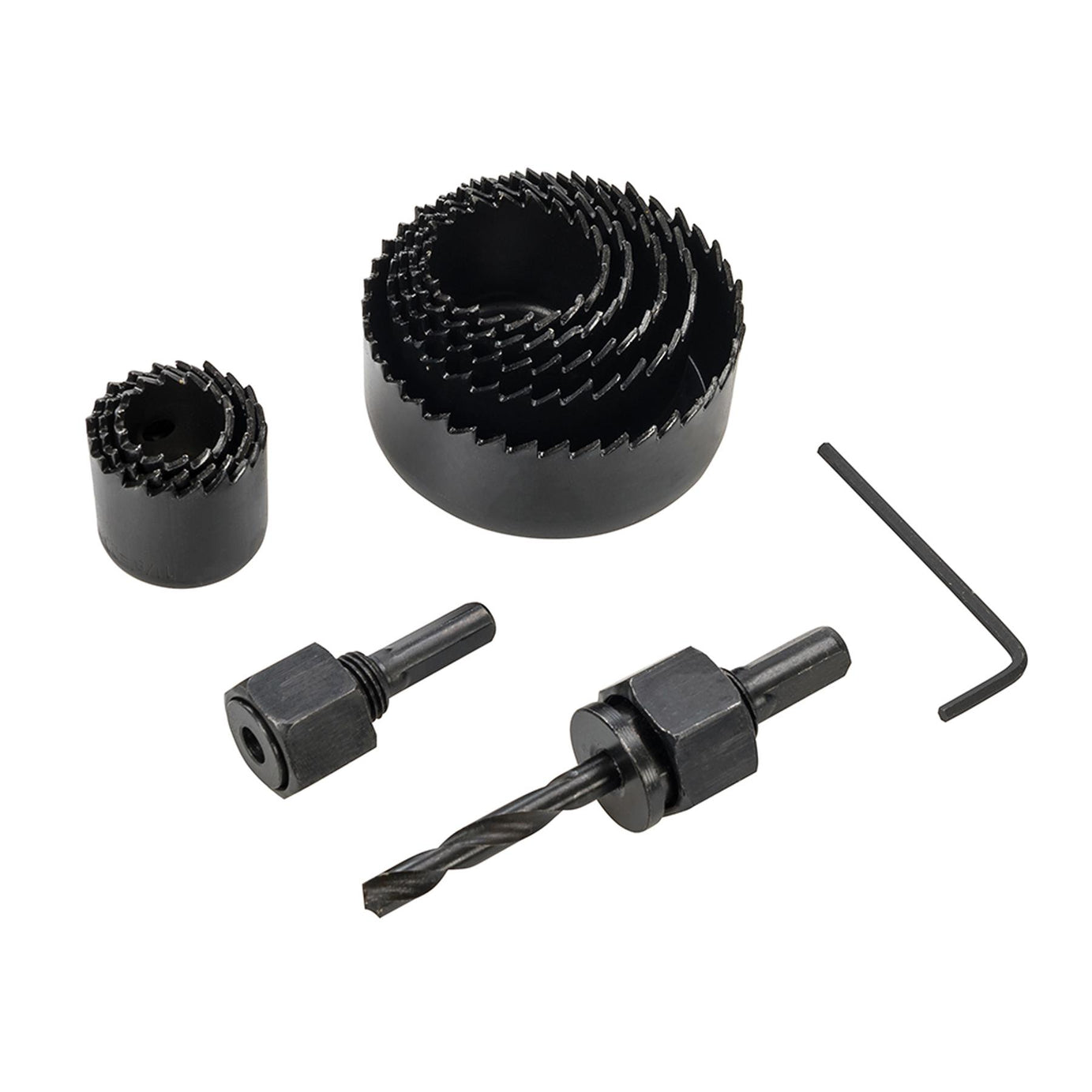 Holesaw Set 11pce 19 - 64mm Holesaw High Carbon Steel Body w/ Heat-Treated Teeth